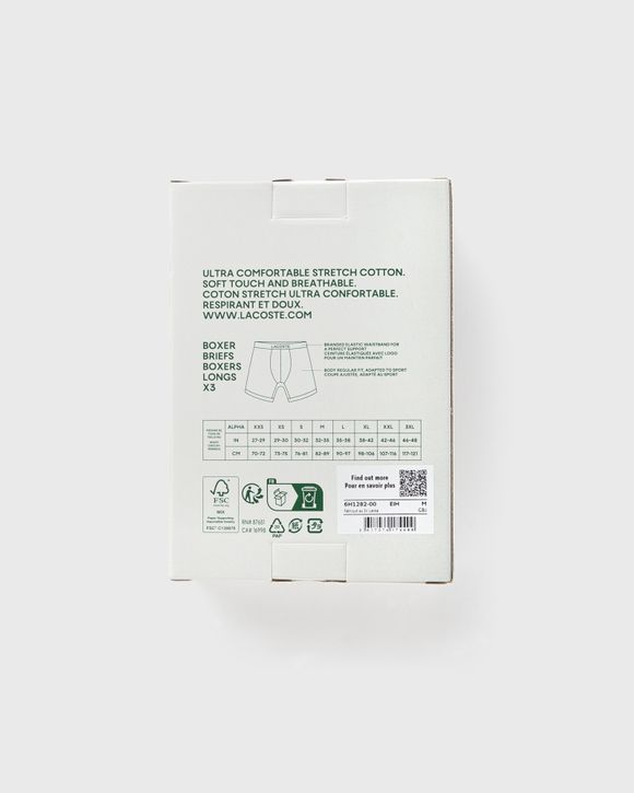 PACK DE 3 BOXERS LONGS