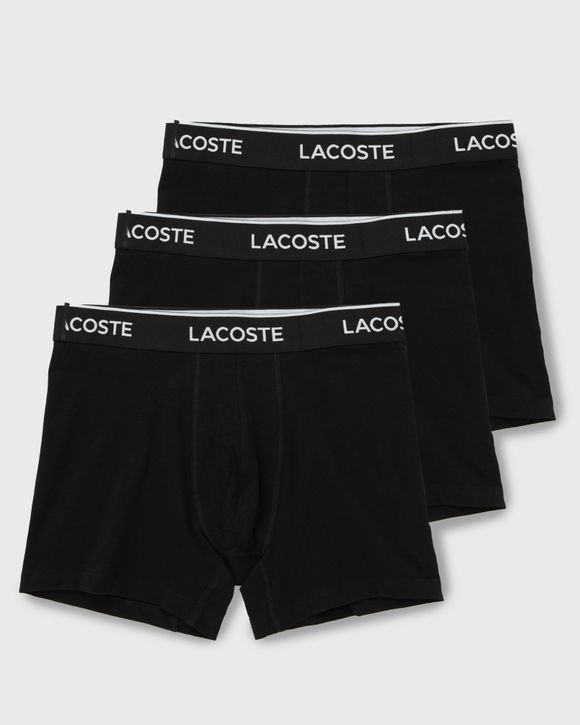 Calvin Klein 3-pack micro stretch boxer brief with contrast logo waistbands  in black