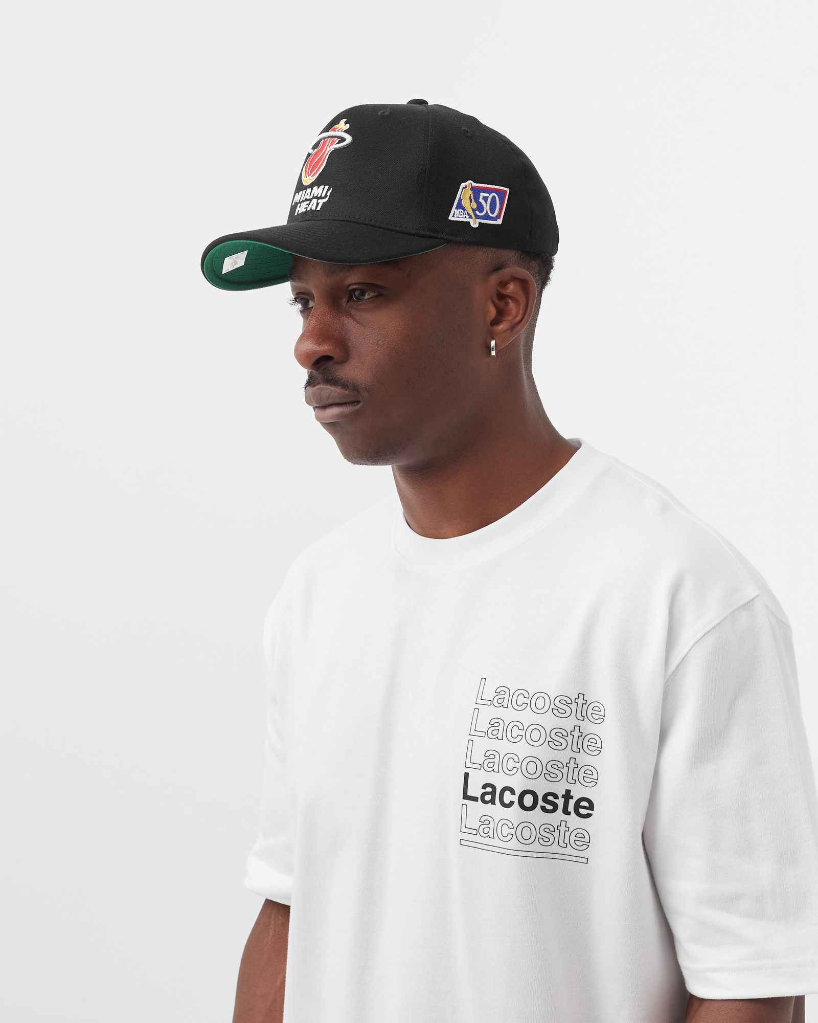 MIAMI HEAT 50TH ANNIVERSARY PATCH SNAPBACK