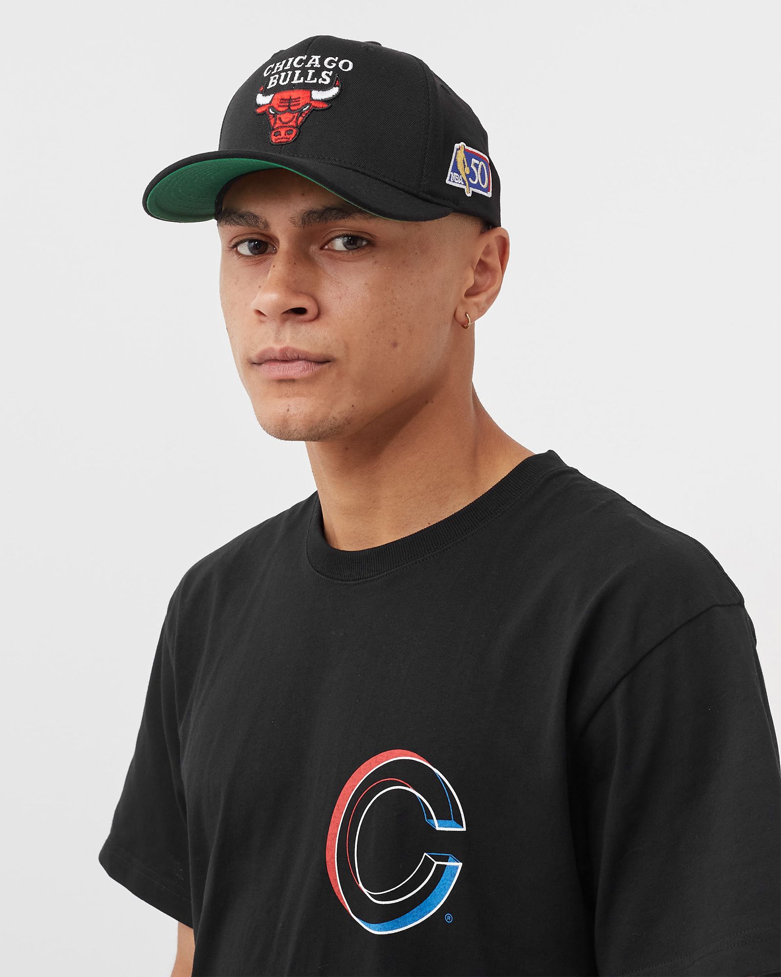 CHICAGO BULLS 50TH ANNIVERSARY PATCH SNAPBACK