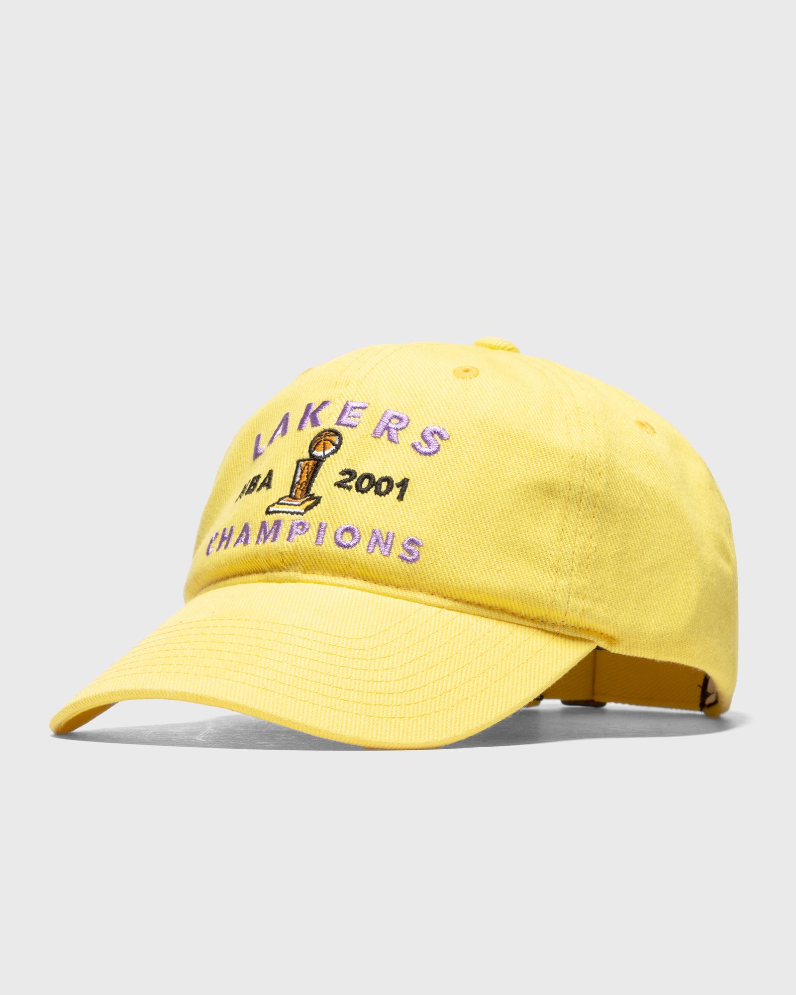 LA LAKERS STONE WASHED CHAMPIONS DAD HAT