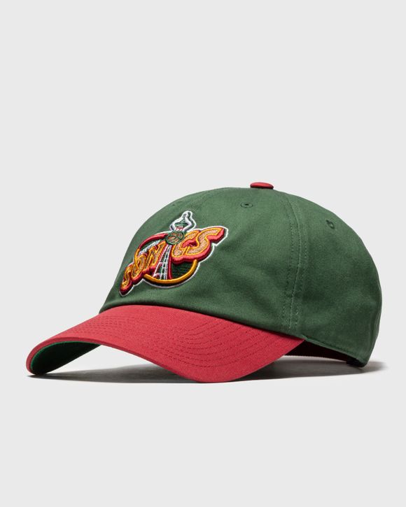 Mitchell & Ness Seattle Supersonics Wool 2 Tone Fitted Cap in