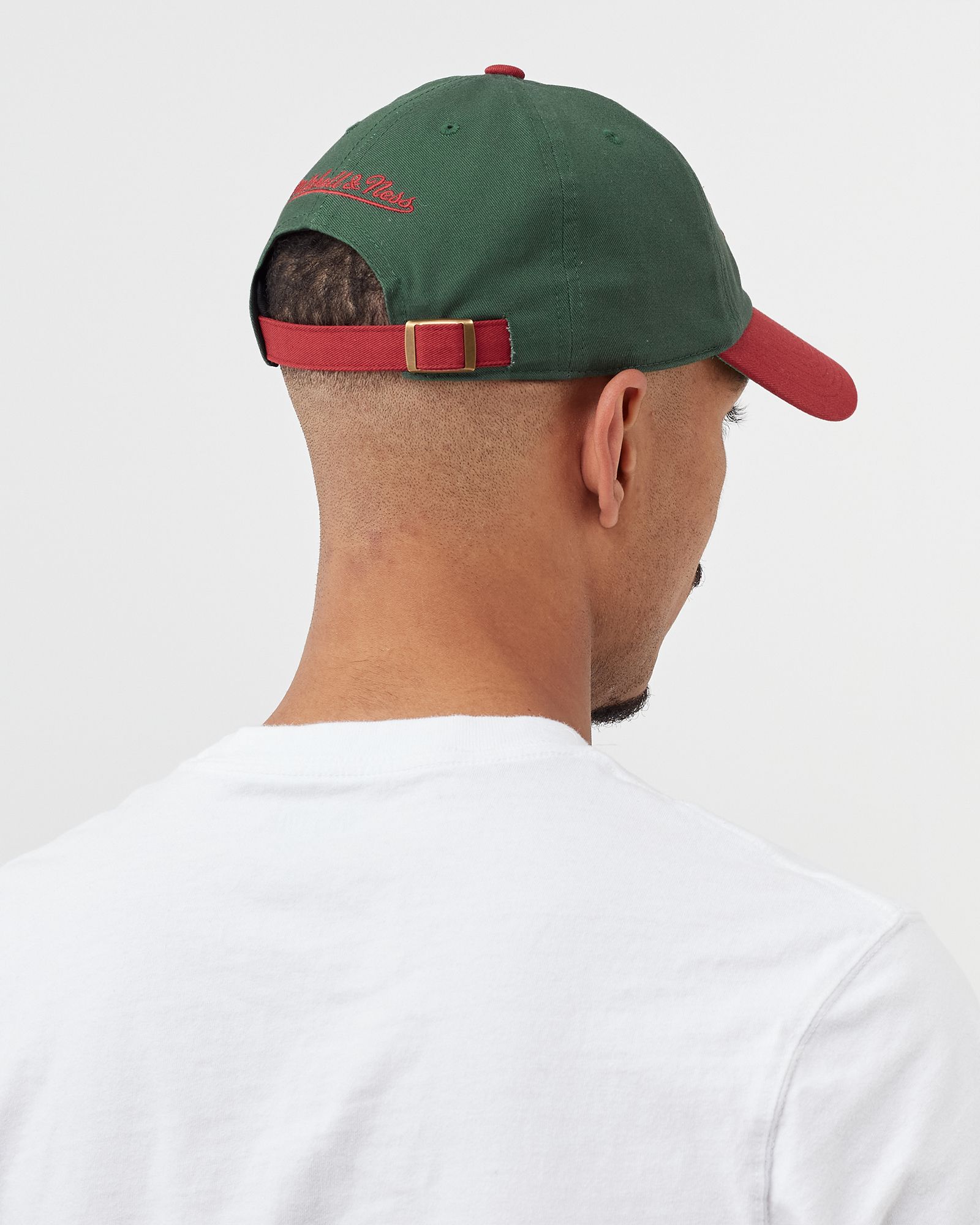 SEATTLE SUPERSONICS WOOL 2 TONE DAD HAT STRAPBACK