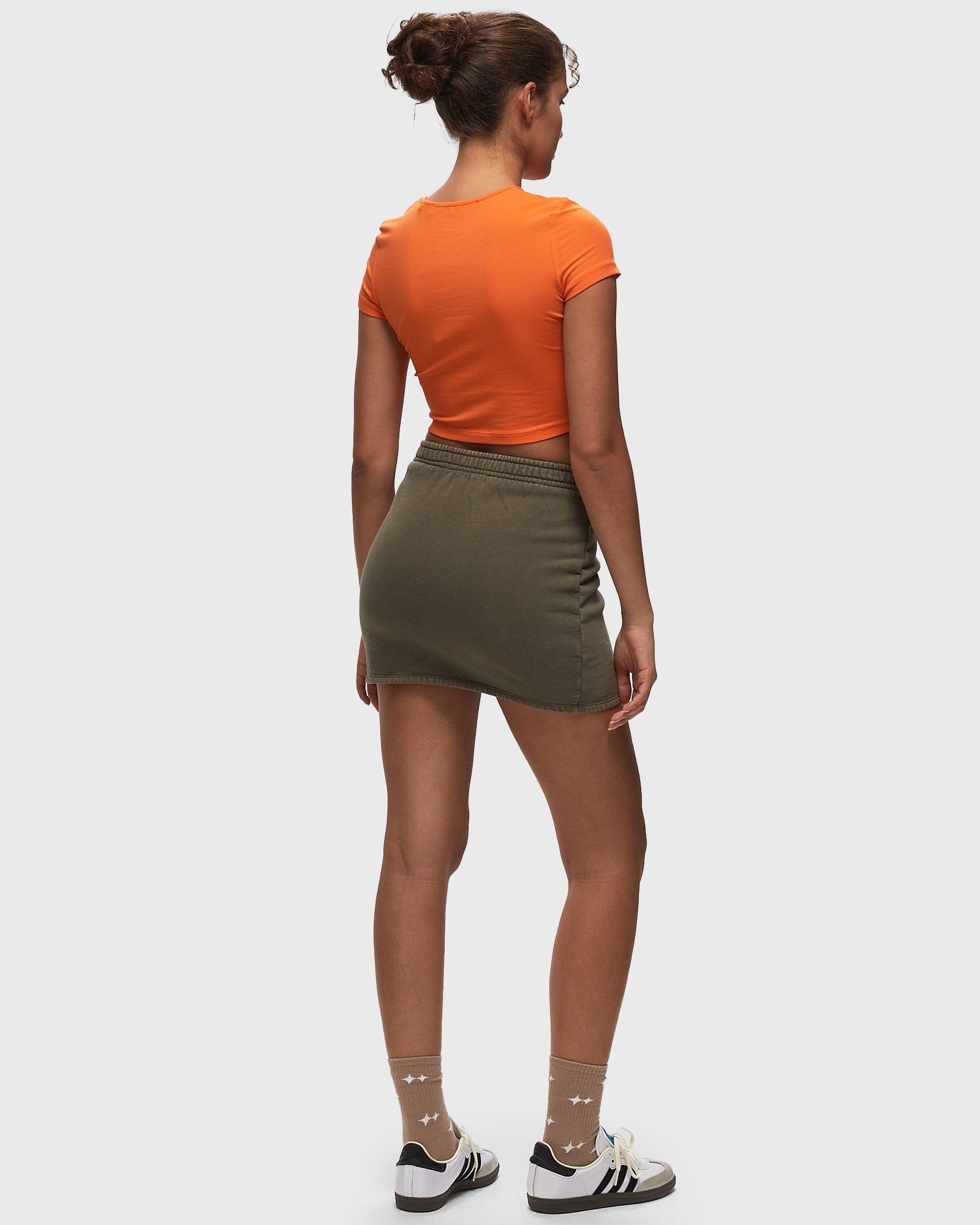 Enzyme Sweat Mini Skirt