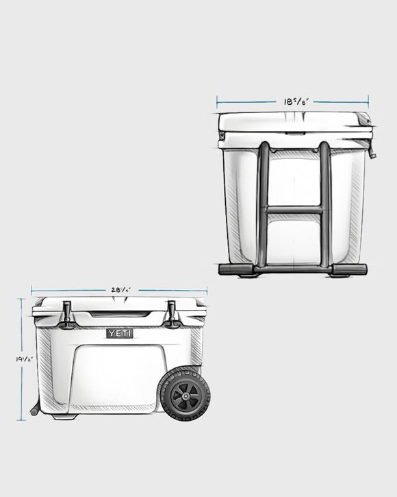 Yeti Tundra White Haul Cooler