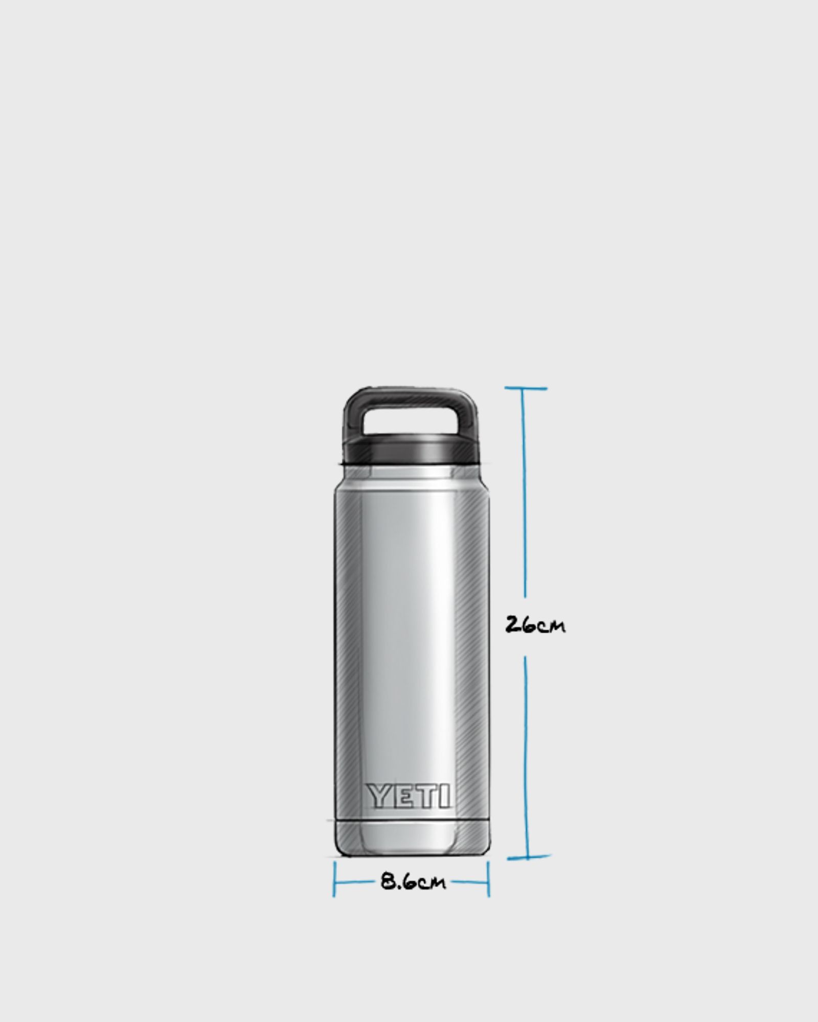食器  Peak - YETI RAMBLER 26oz bottle/GRANITE GRAY s-l400.jpg
