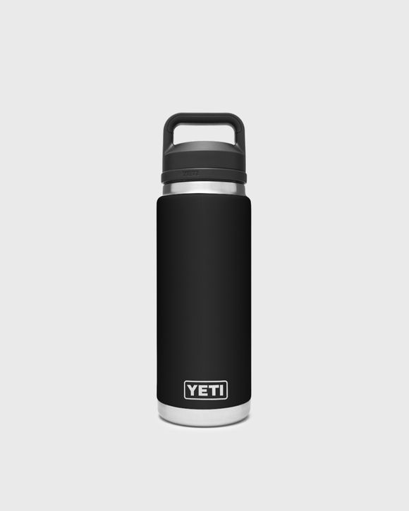 YETI Rambler Bottle, with Straw Cap - BLACK . 769ml, 26oz