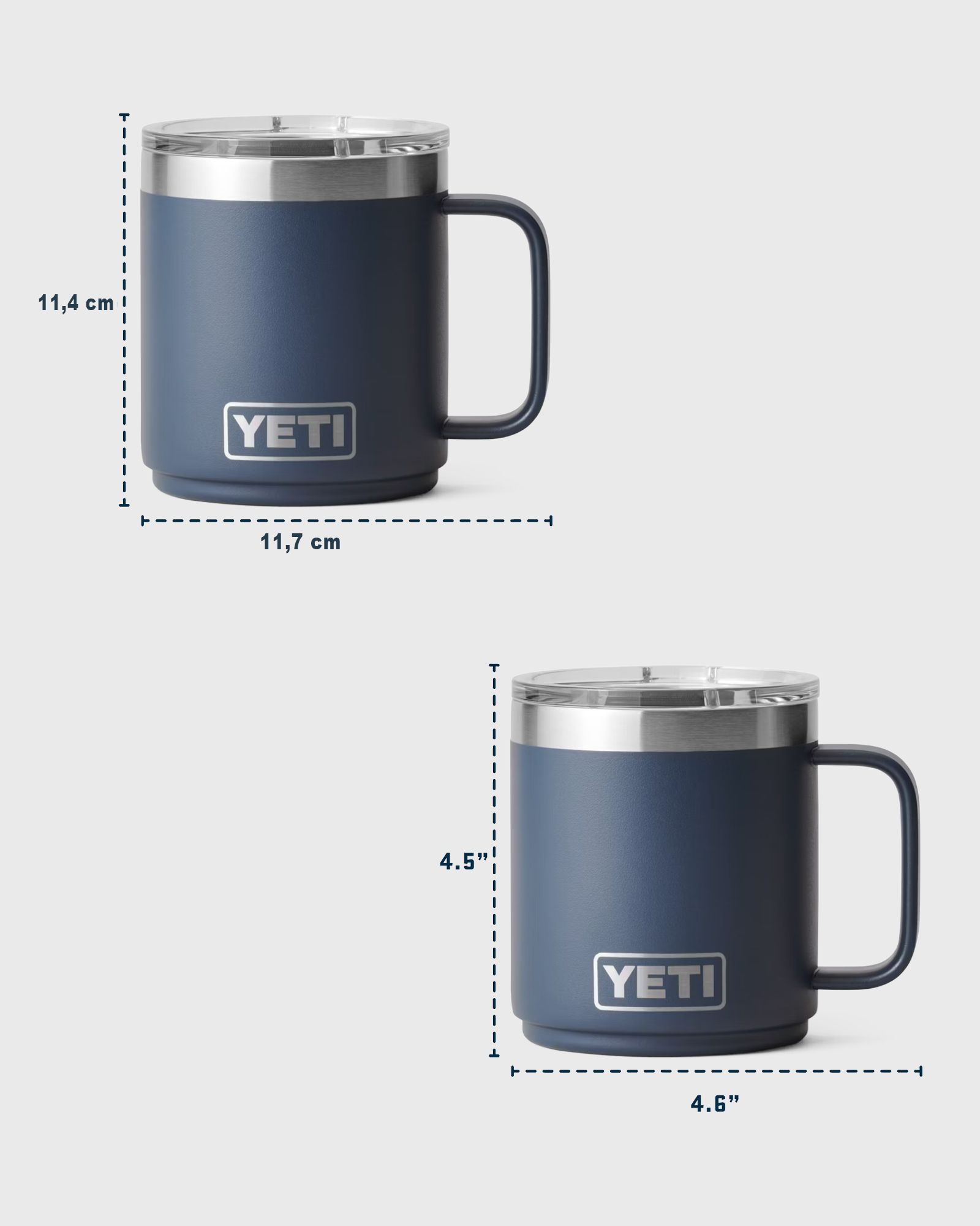 【新品】YETI Rambler 10 oz Mug (2点セット)ステンレス YETI Rambler 10 Oz Mug MS 2.0 Beige | BSTN Store