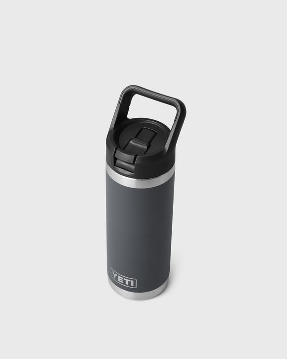 YETI RAMBLER 18 OZ COLOUR STRAW BOTTLE Black | BSTN Store