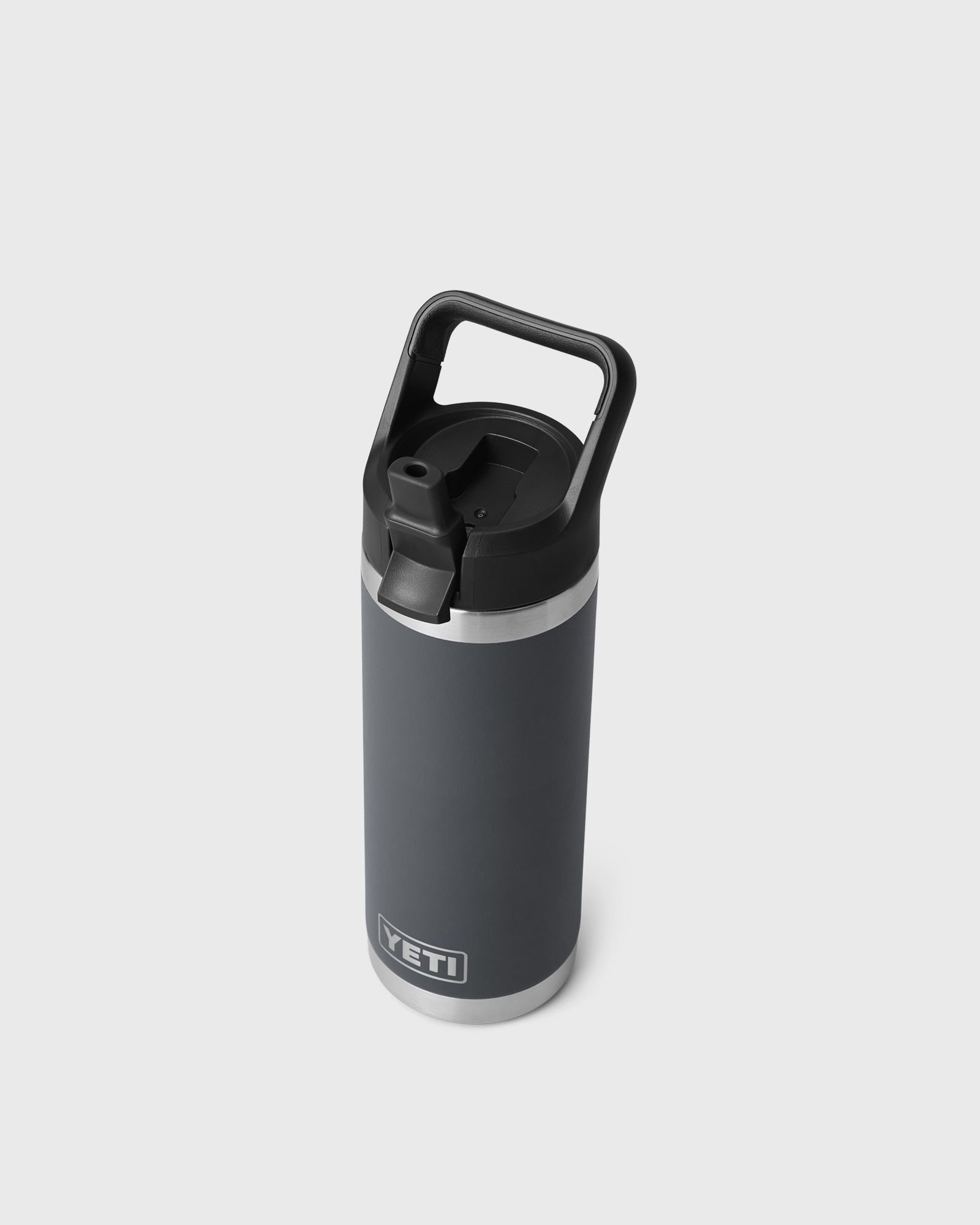 YETI RAMBLER 18 OZ COLOUR STRAW BOTTLE Black | BSTN Store