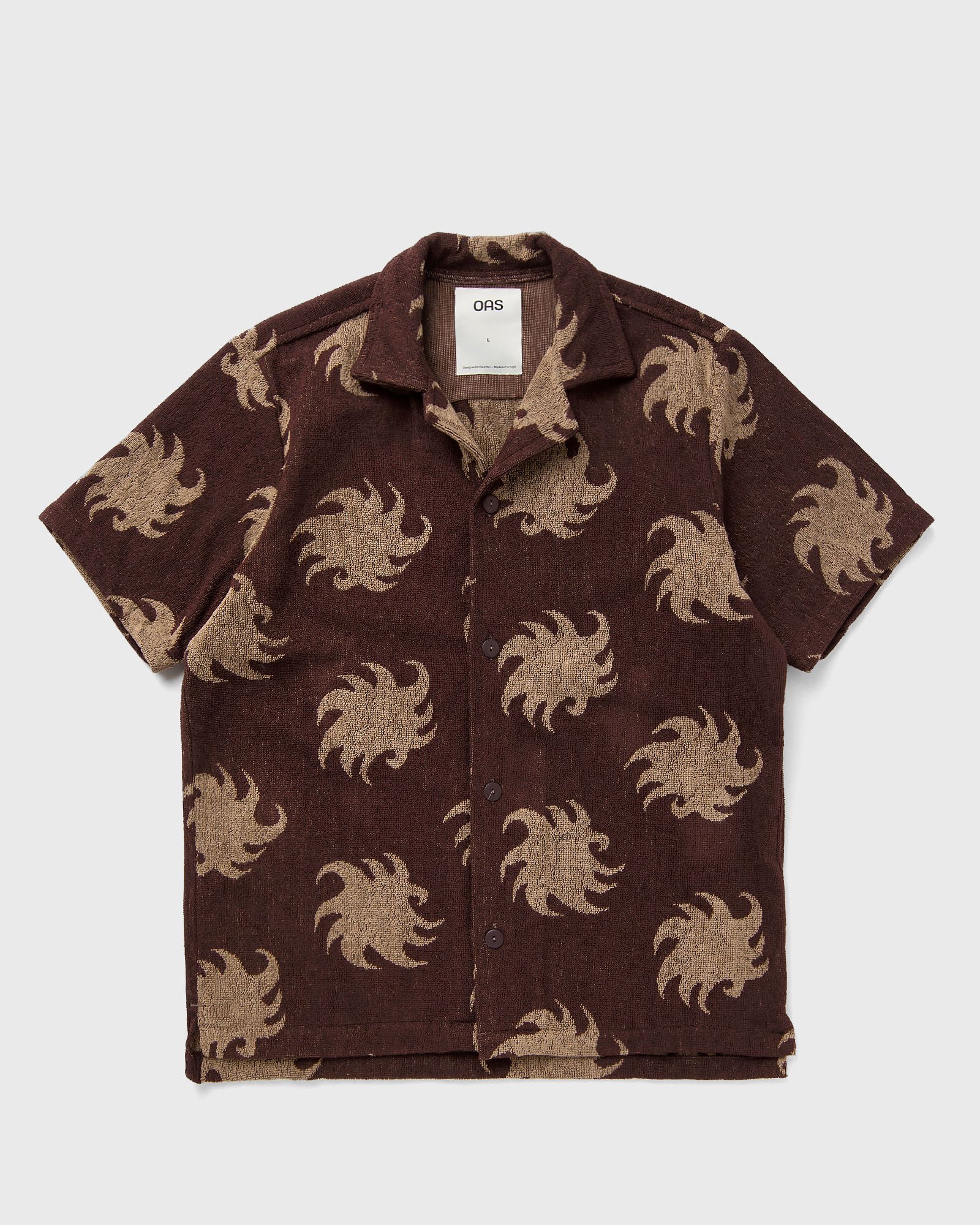 Mocha Ember Cuba Terry Shirt