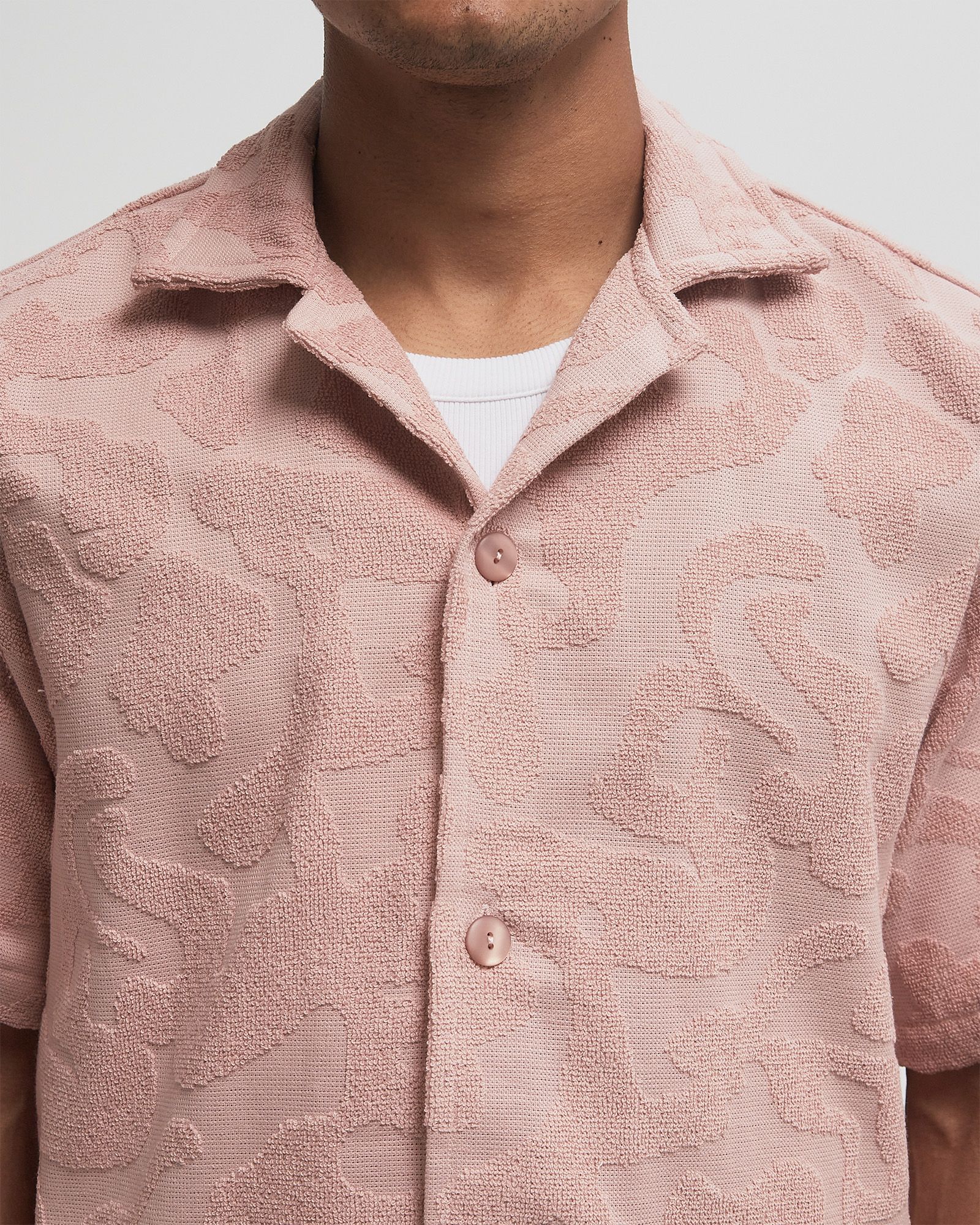 Blush Puzzlotec Cuba Terry Shirt
