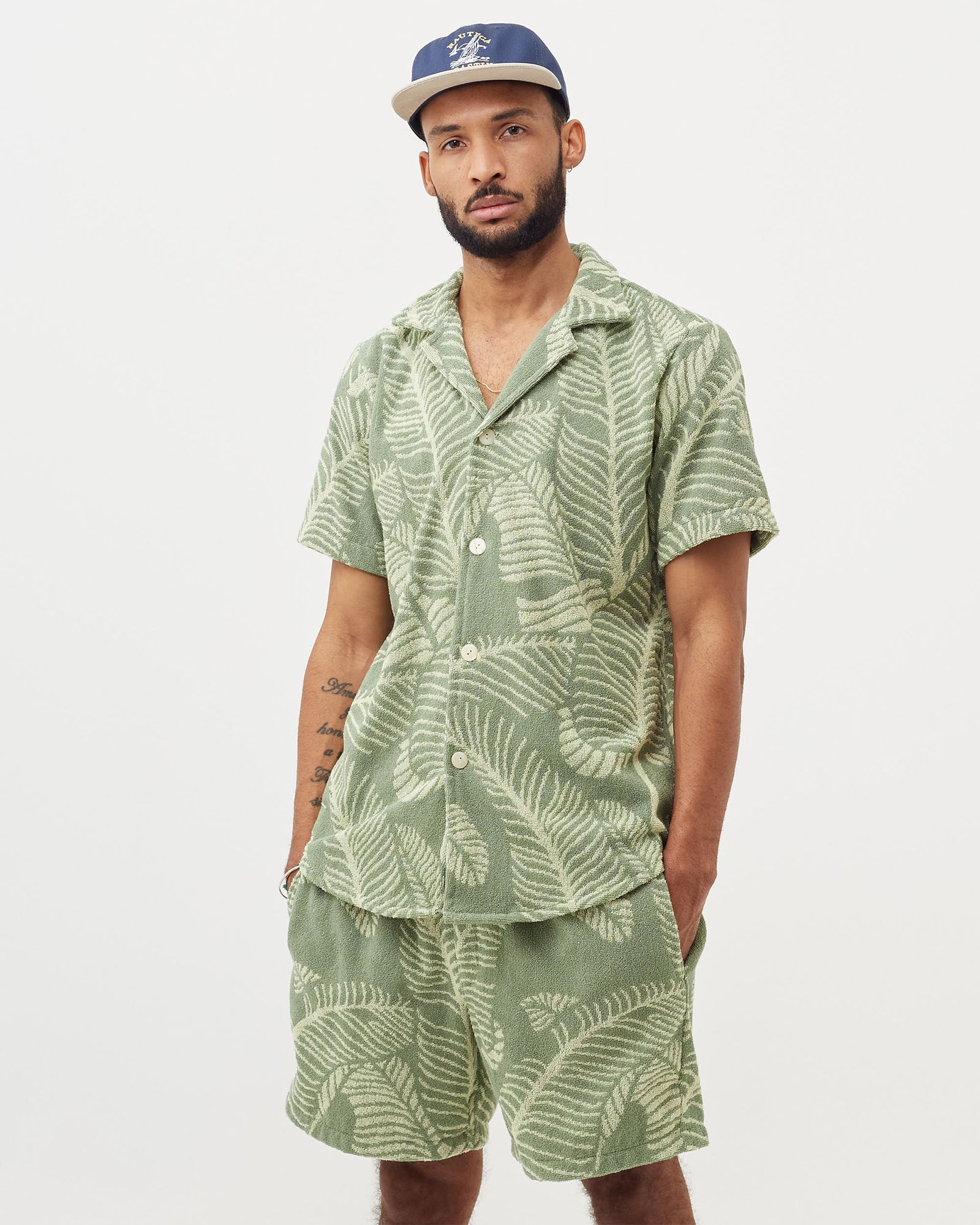 Banana Leaf Terry Shirt
