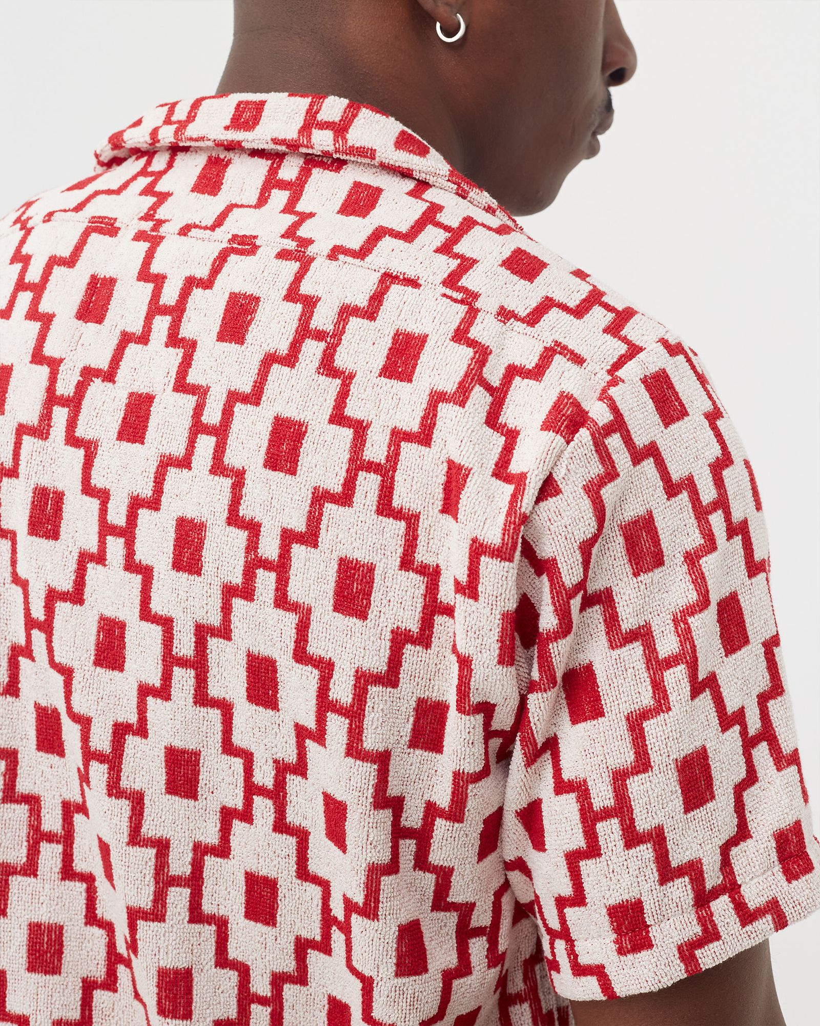 White Machu Terry Shirt