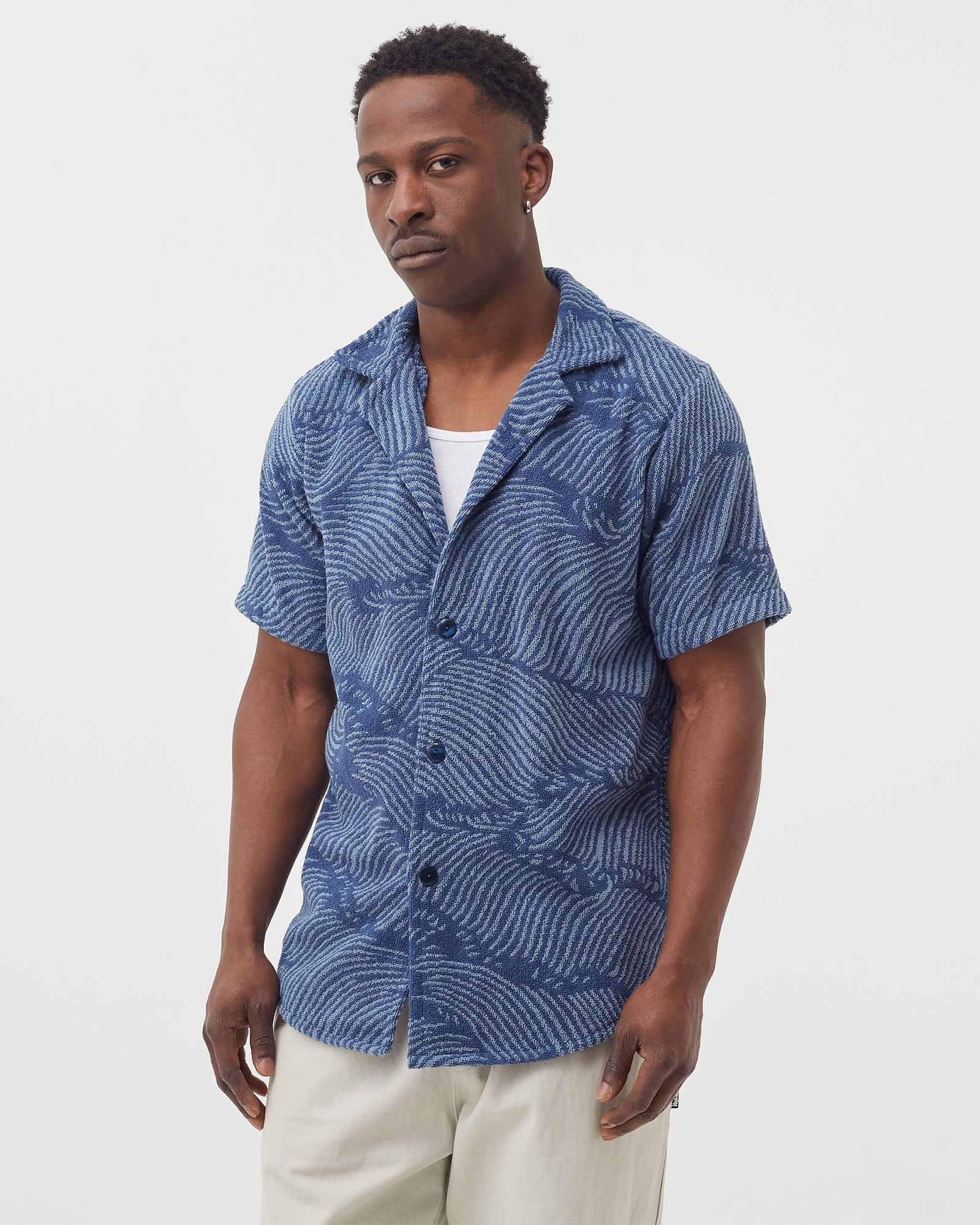 Wavy Cuba Terry Shirt
