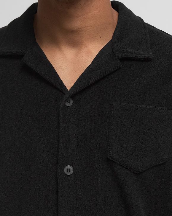 Black Terry Camisa Shirt