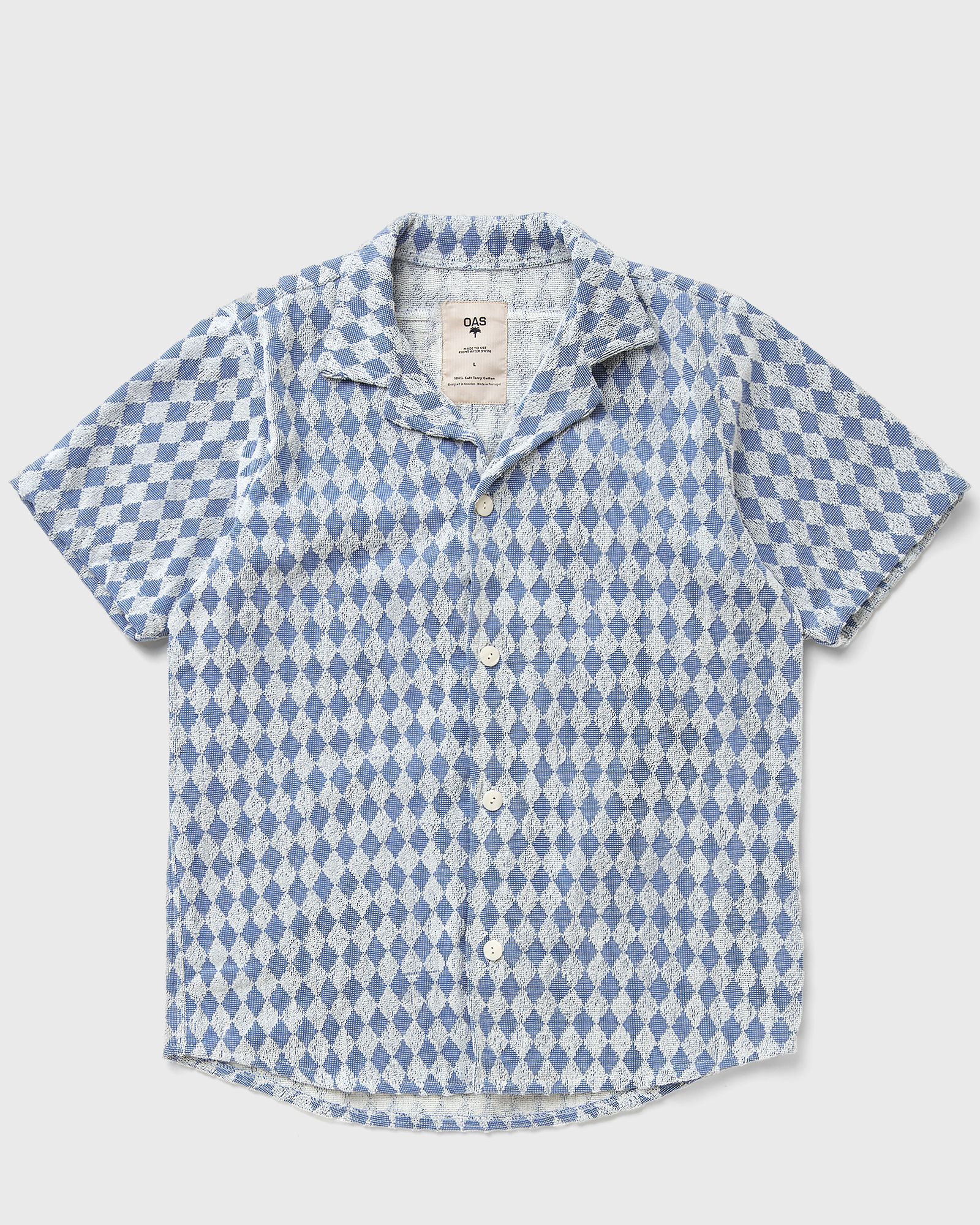 Navy Diamond Cuba Terry Shirt