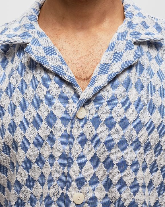 Navy Diamond Cuba Terry Shirt