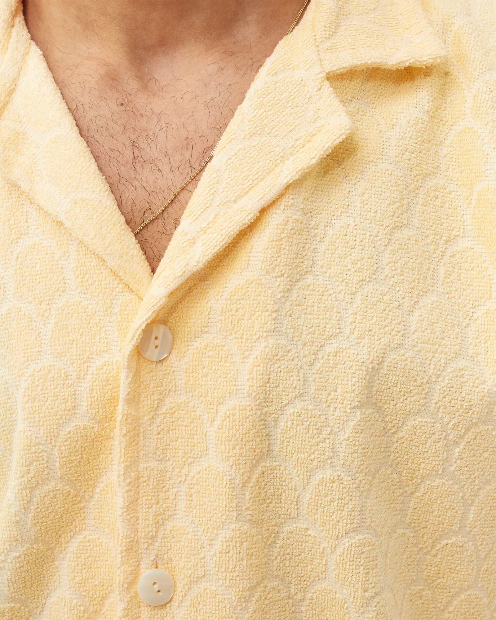 Creme Ocean Terry Shirt