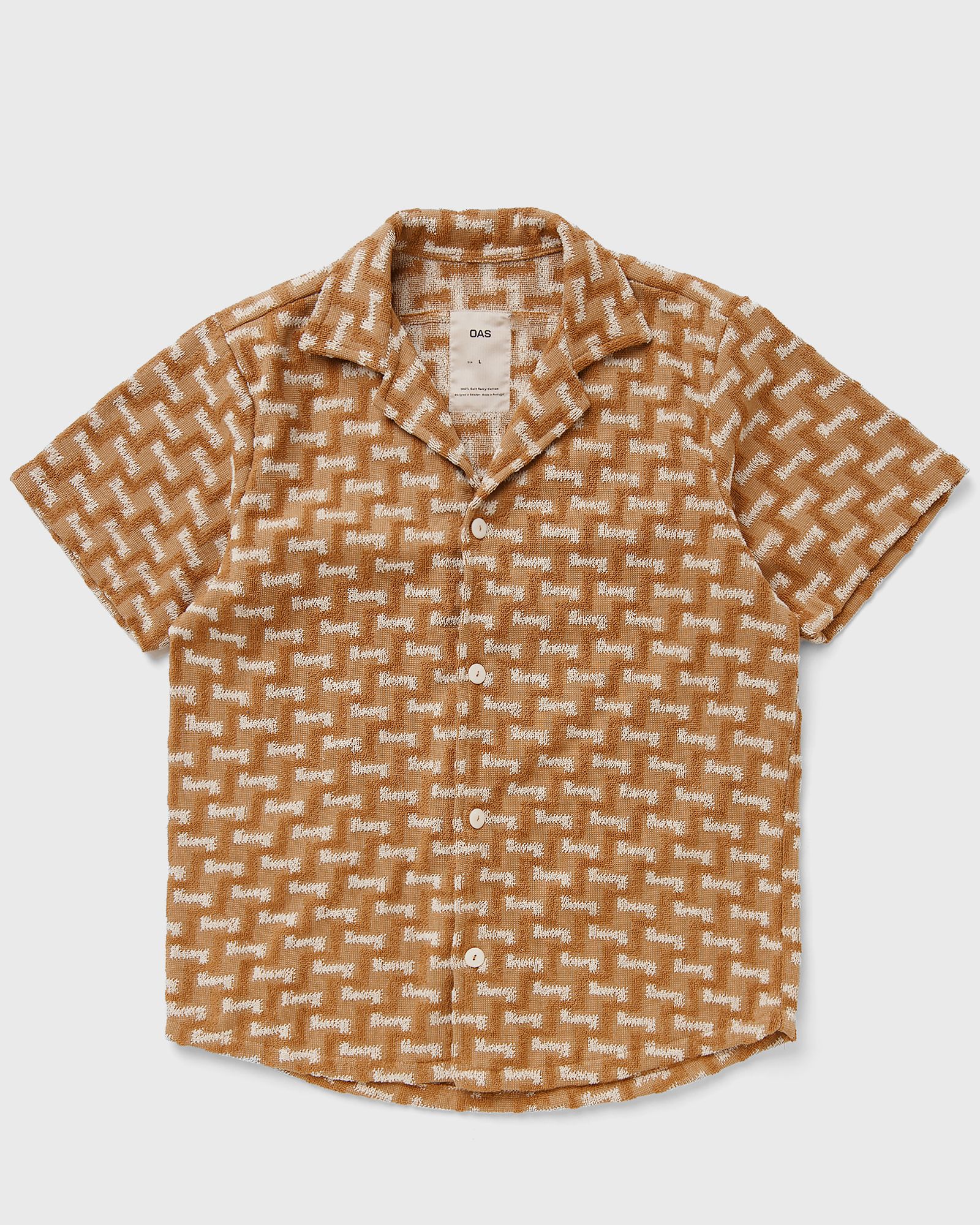 Camel Layer Zig Cuba Terry Shirt