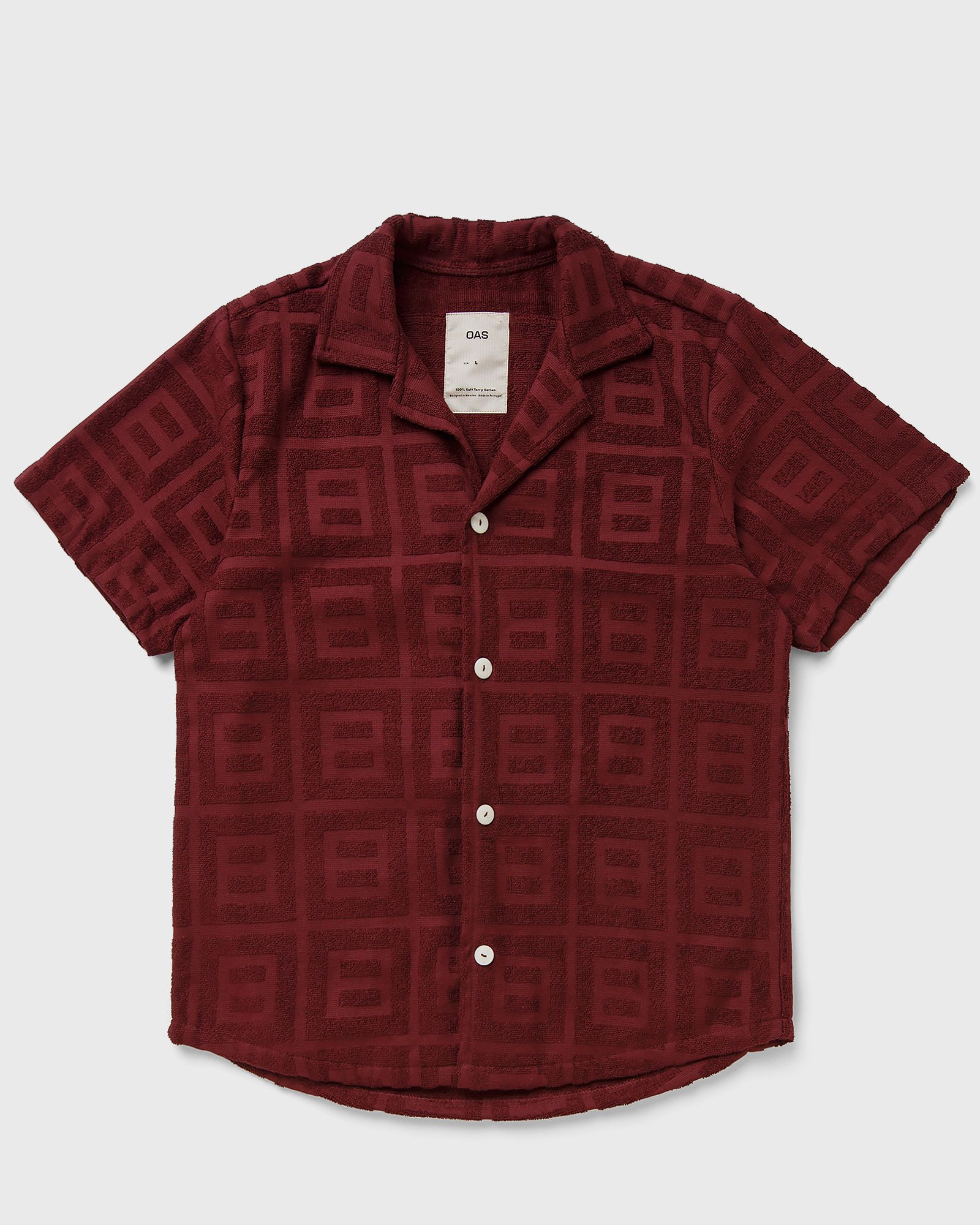 Burgundy Terrace Cuba Terry Shirt