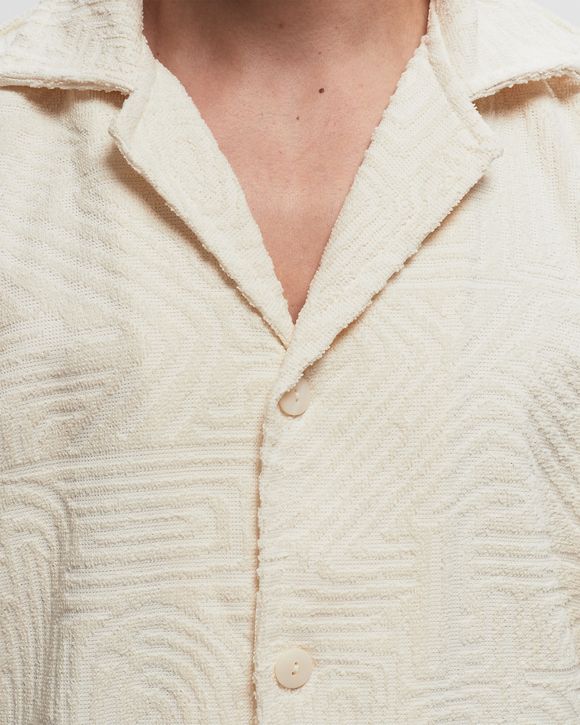 Cream Golconda Cuba Terry Shirt