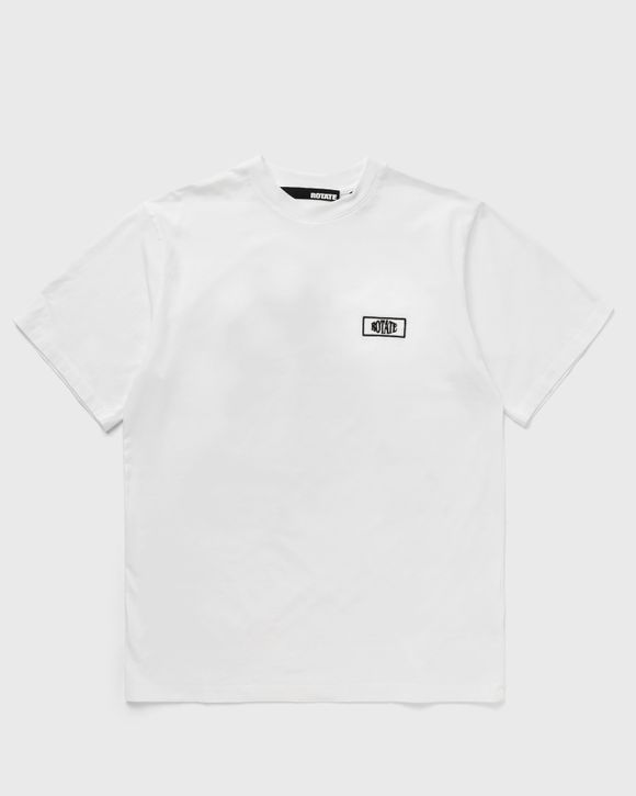 ROTATE Birger Christensen Enzyme T-Shirt W. Logo White