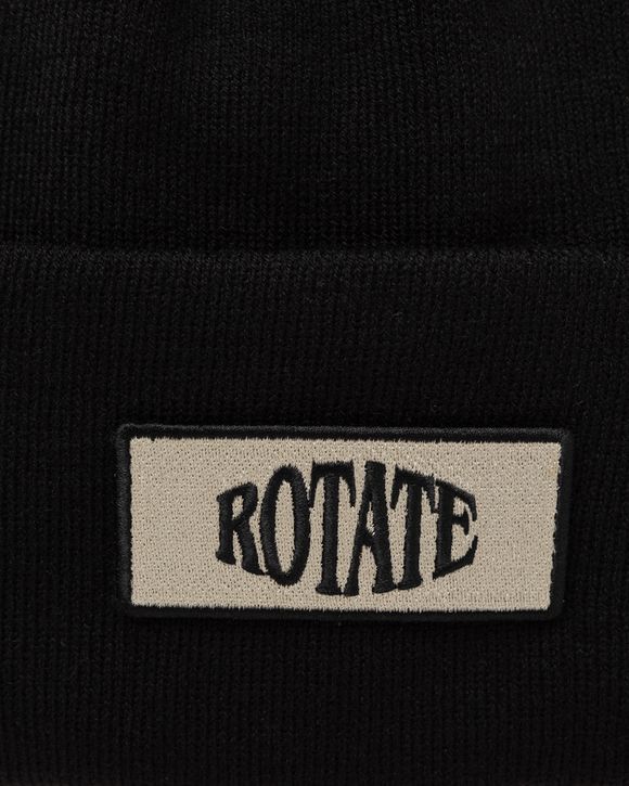 Knitted Beanie W. Patch