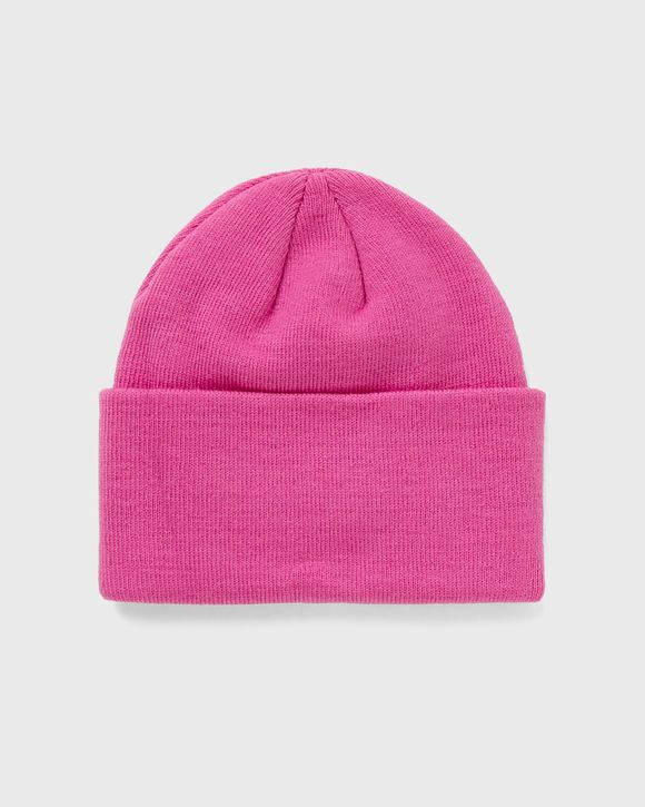 Knitted Beanie W. Patch
