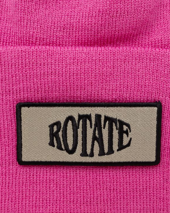 Knitted Beanie W. Patch