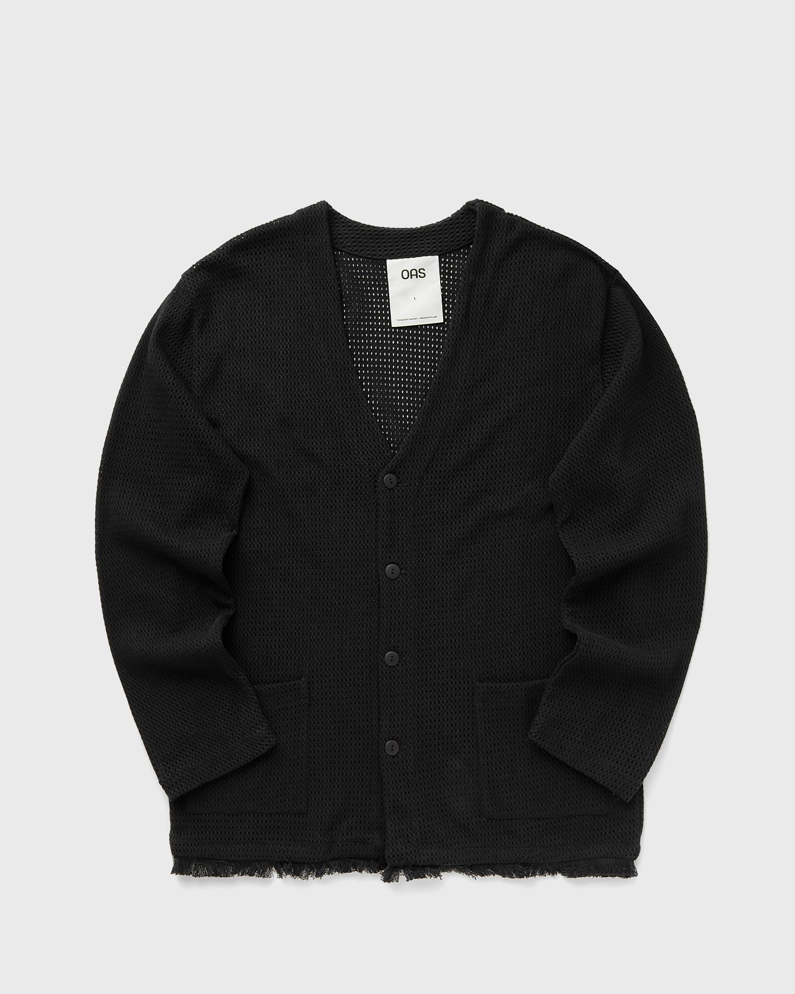 Nero Net Cardigan