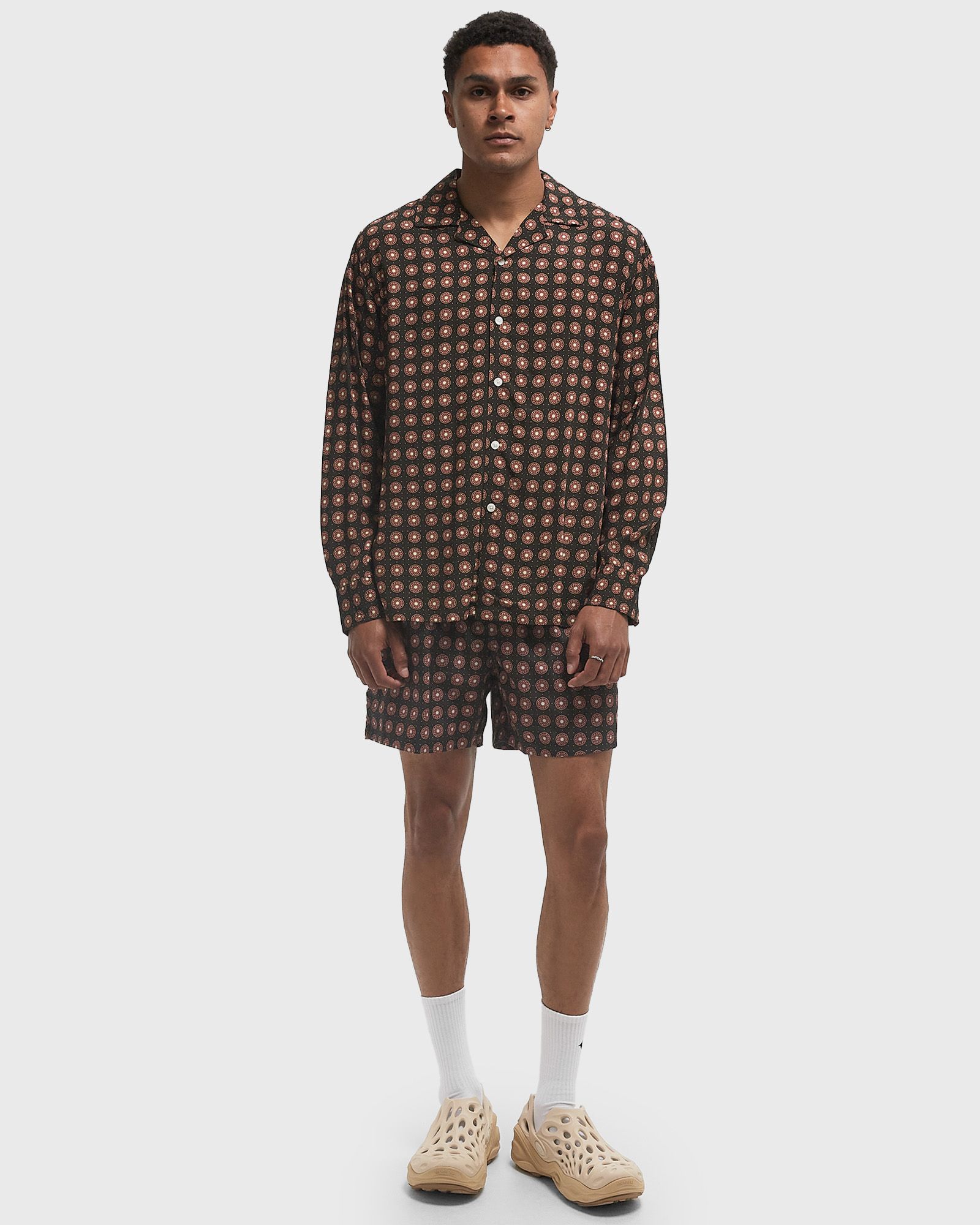 Coffee Lumo Viscose Long Sleeve