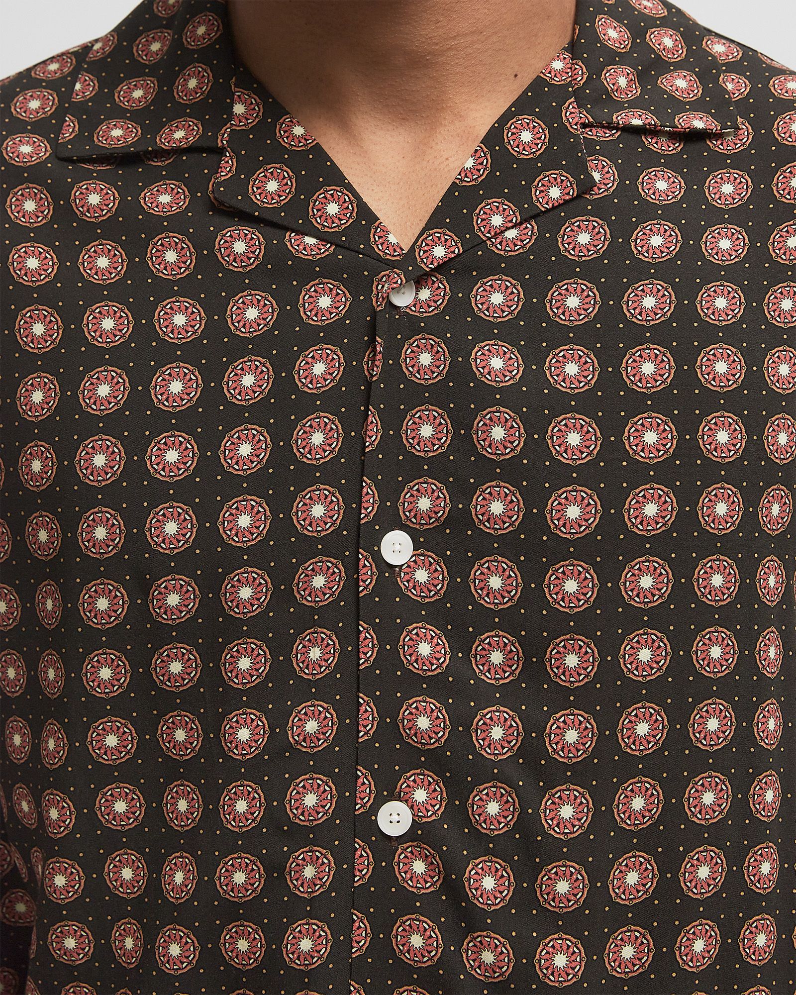 Coffee Lumo Viscose Long Sleeve