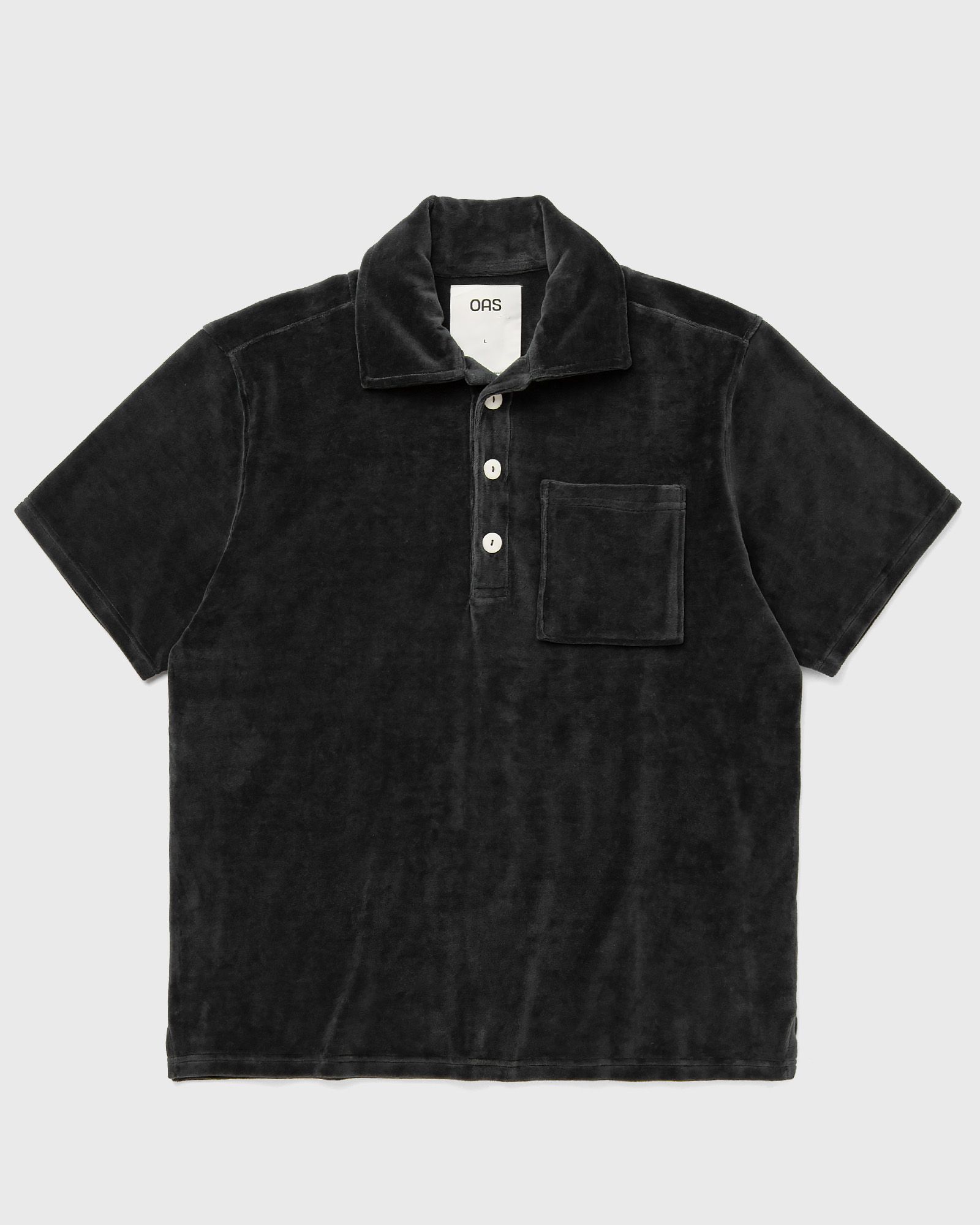 Nearly Black Girona Velour Shirt
