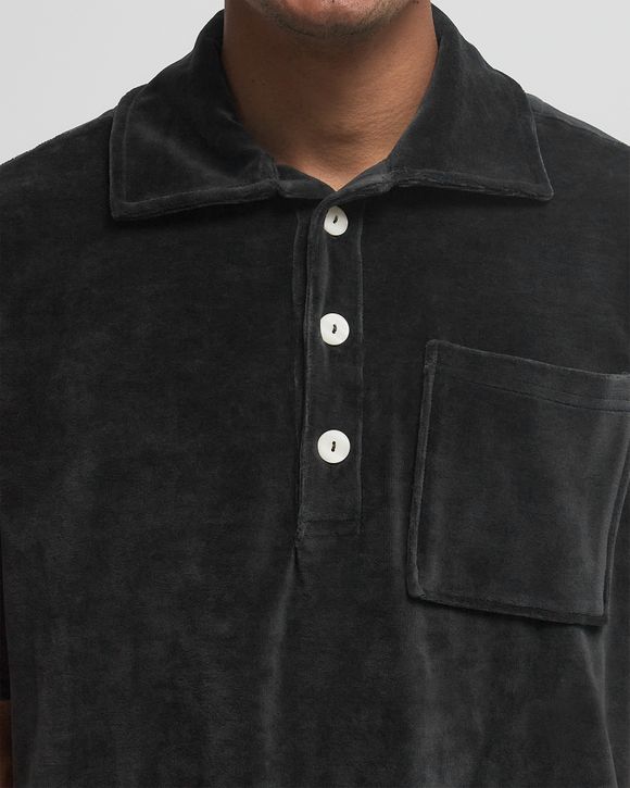 Nearly Black Girona Velour Shirt