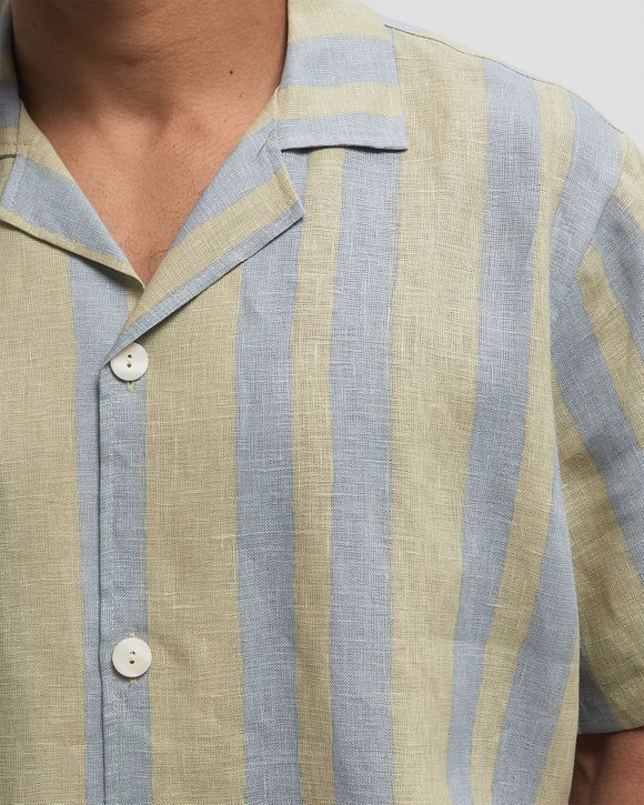 Mist Strata Cuba Linen Shirt