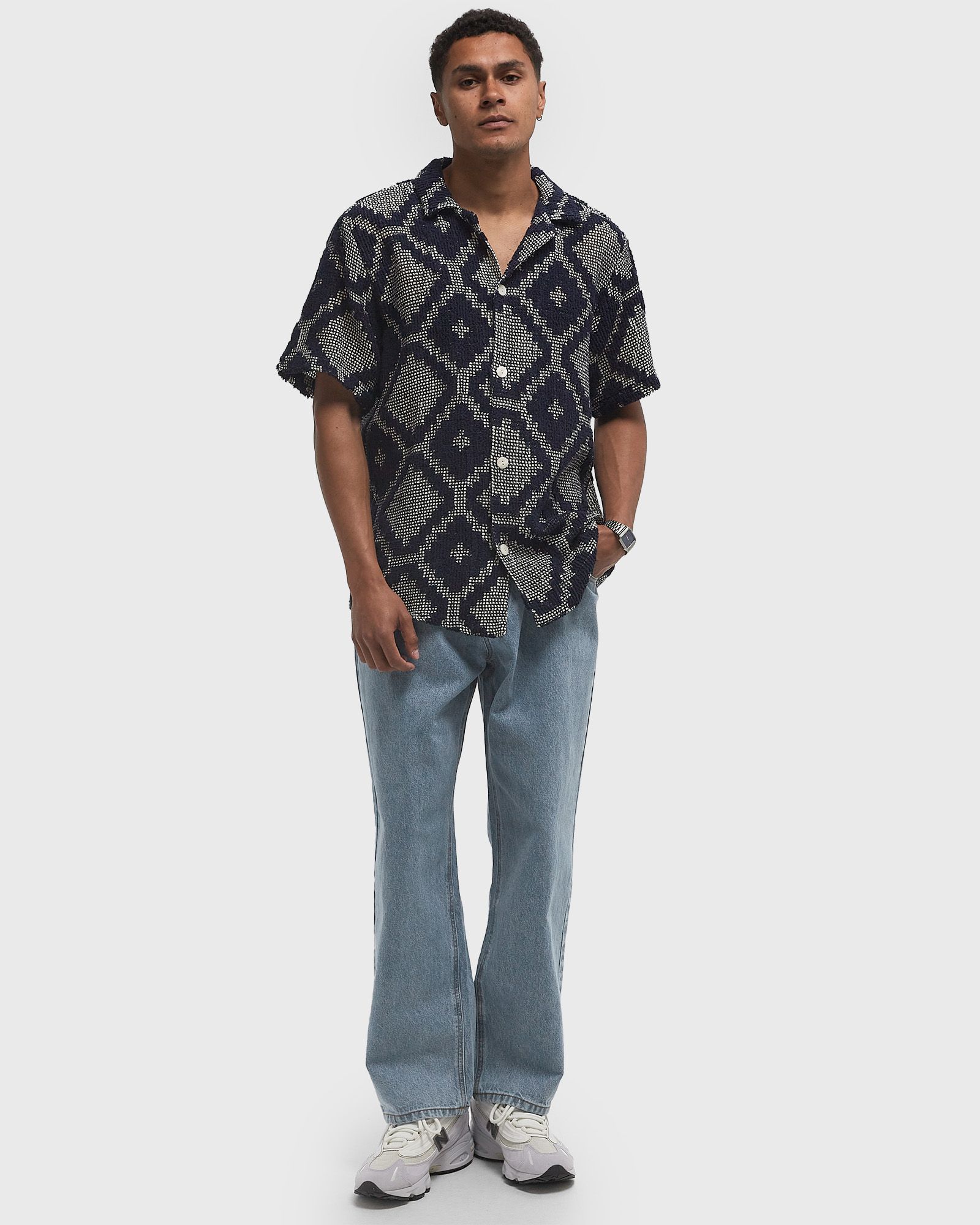 Trastevere Cuba Crochet Shirt