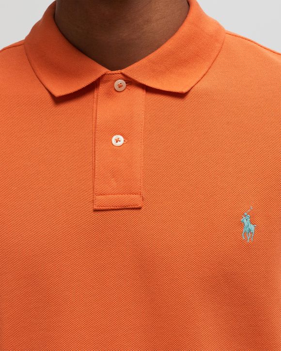 Orange ralph lauren polo shirt best sale