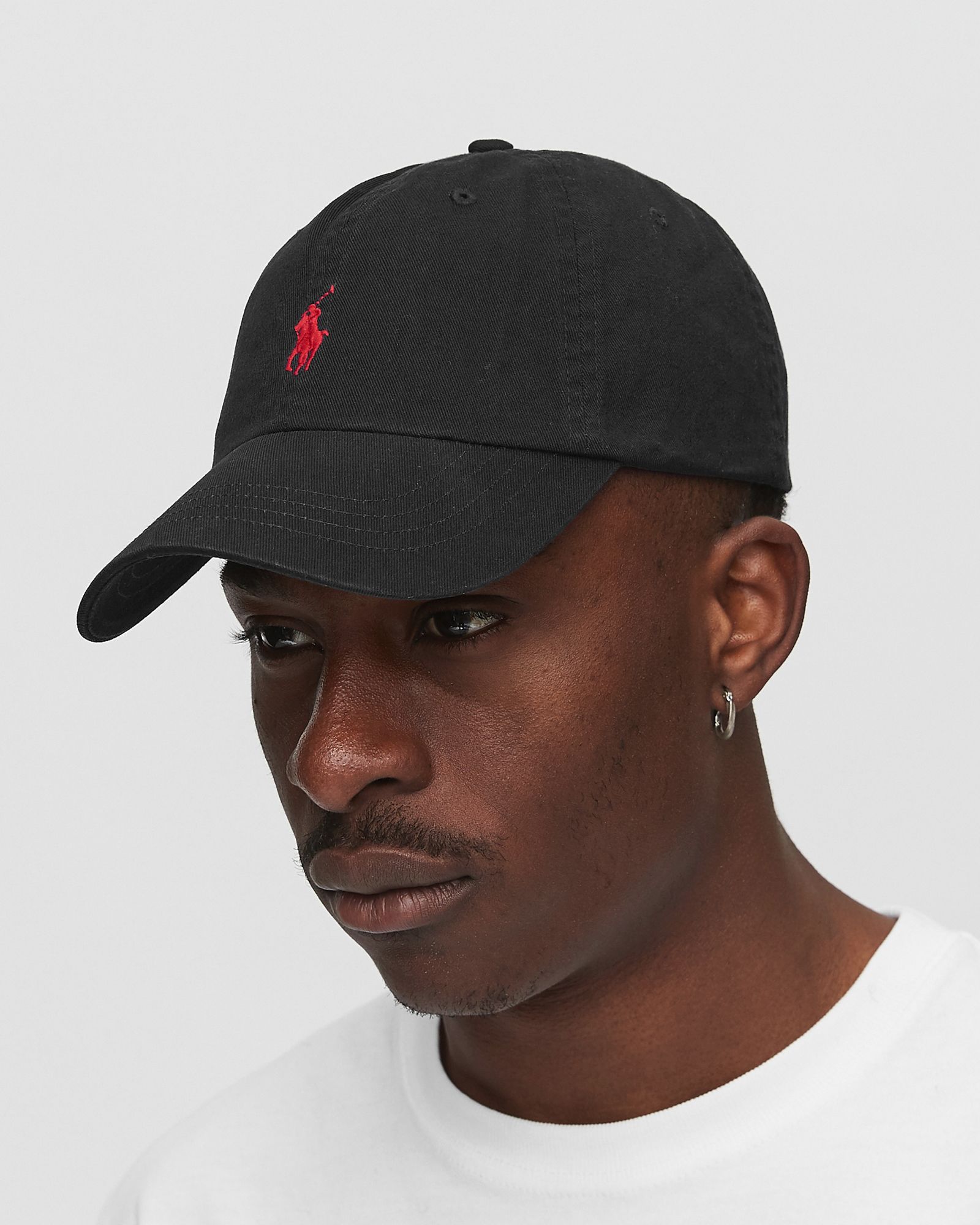 Polo Ralph Lauren Cotton Chino Ball Cap Black | BSTN Store