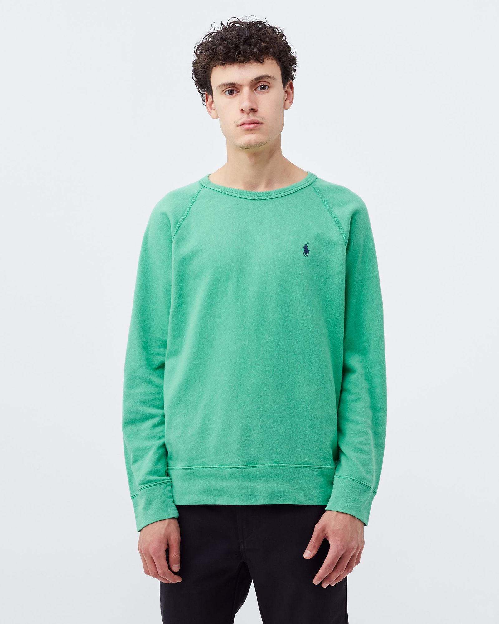 LONG SLEEVE KNIT SWEAT