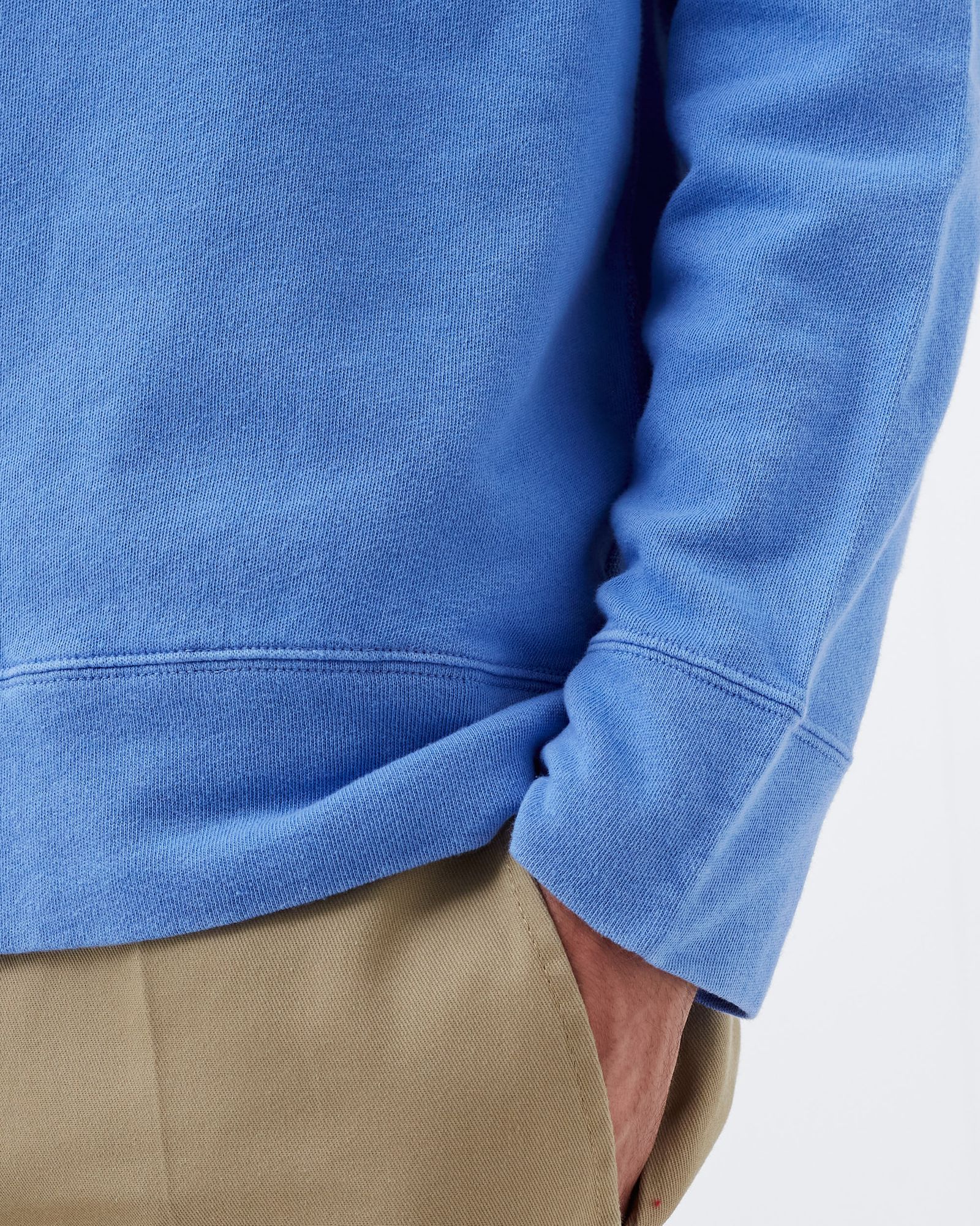 LONG SLEEVE KNIT SWEAT