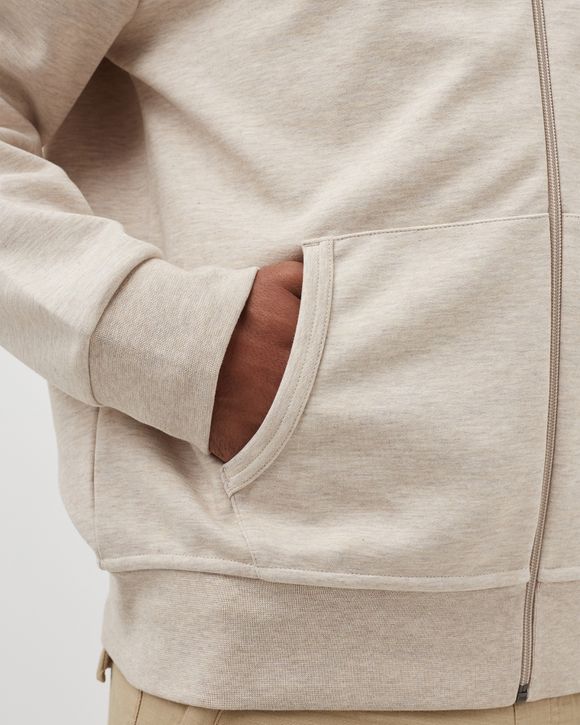 Double-knitted Full-Zip Hoodie