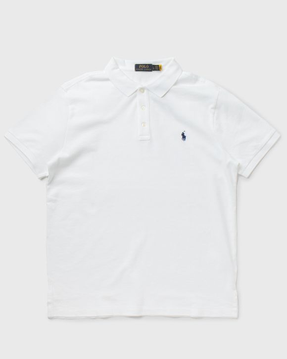 Tシャツ・カットソー POLO RALPH LAUREN SHORT SLEEVE KNIT POLO Polo Ralph Lauren SHORT SLEEVE KNIT POLO SHIRT White | BSTN