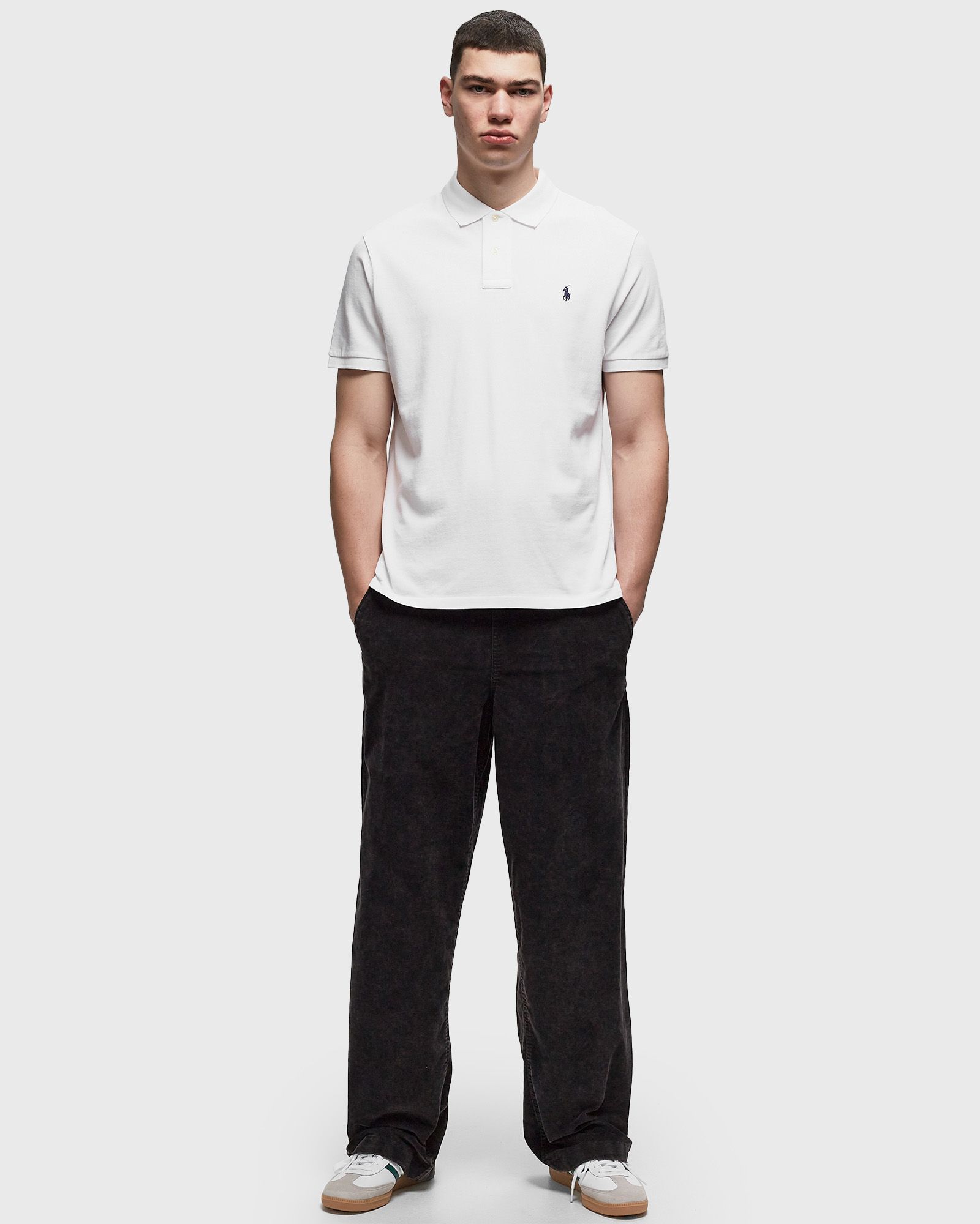 Custom Slim Fit Mesh Polo Shirt