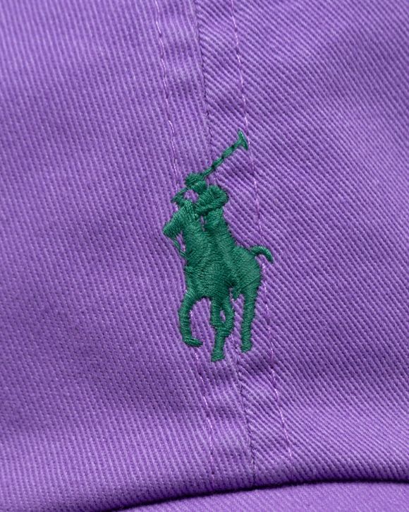 Purple ralph lauren polo clearance hat