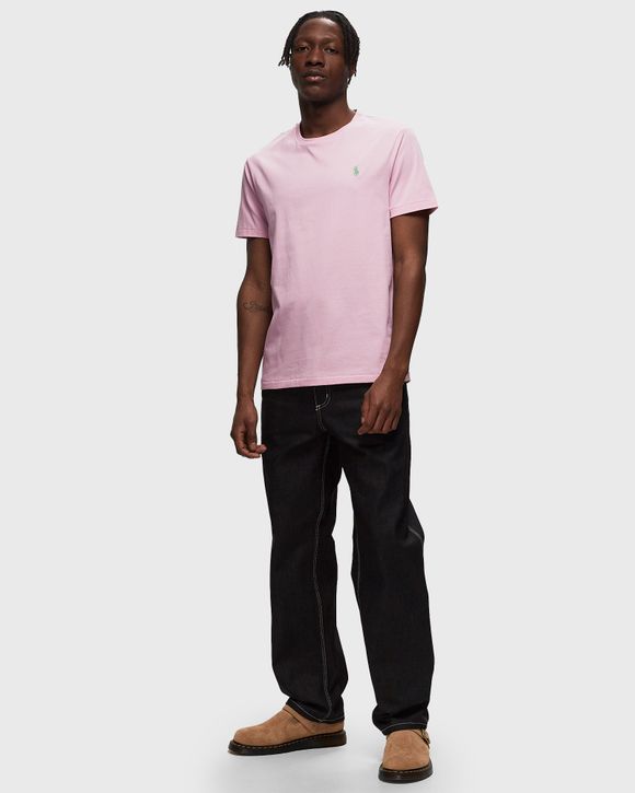 Ralph lauren short sales sleeve shirt pink