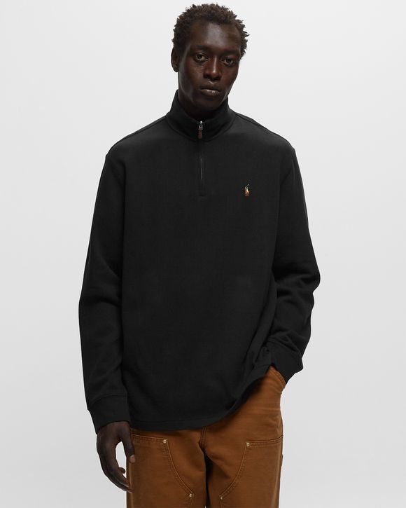 Polo Ralph Lauren L/S HALF ZIP PULLOVER Black | BSTN Store