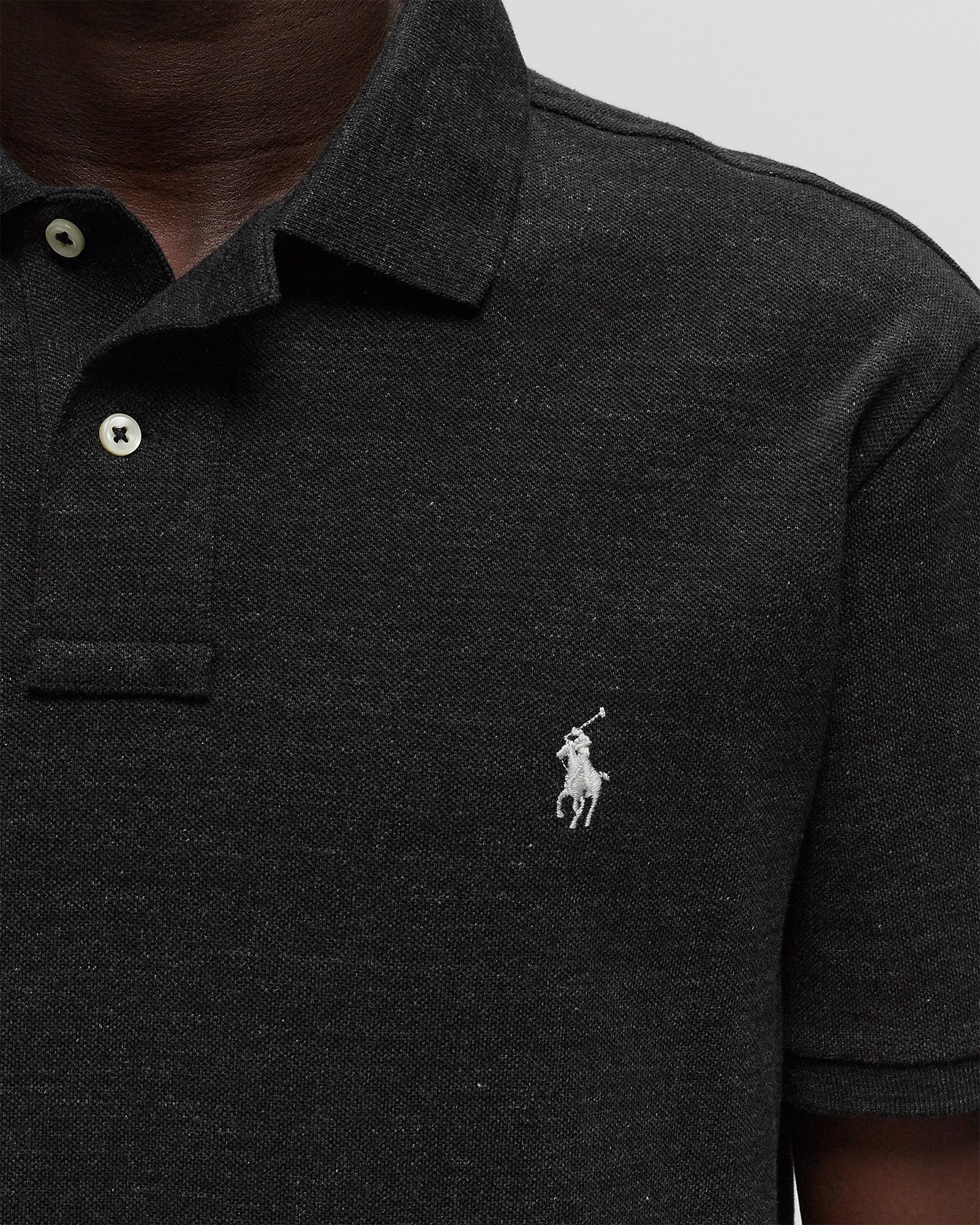 SHORT SLEEVE KNIT POLO SHIRT