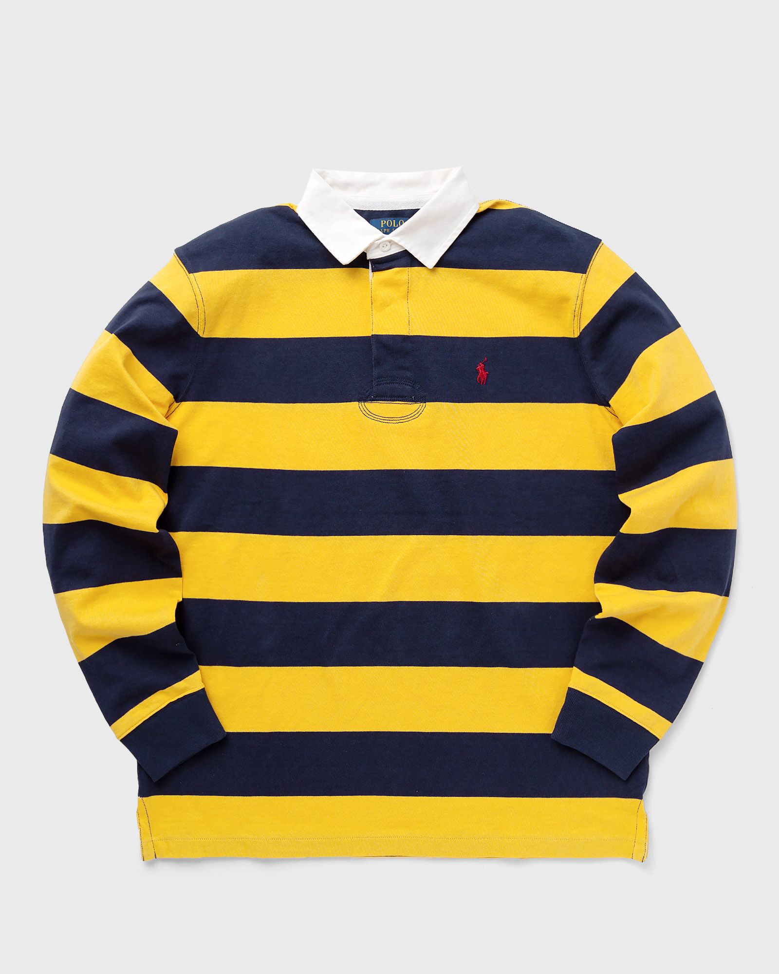LONG SLEEVE KNIT RUGBY POLO