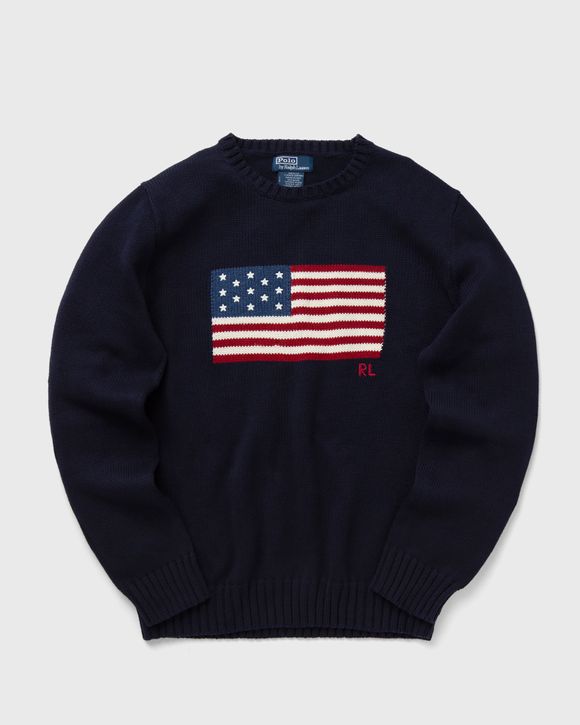 Polo Ralph Lauren LS CN FLAG-LONG SLEEVE-PULLOVER Blue